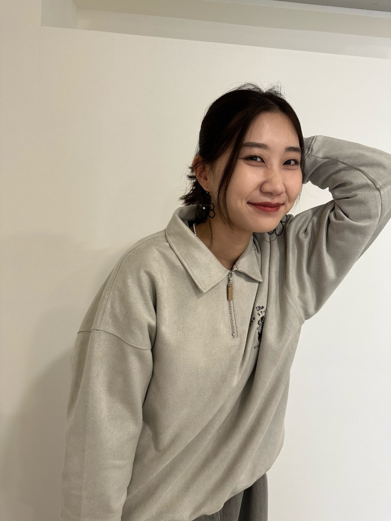 🇯🇵日系爆棚不對稱串珠花花耳環