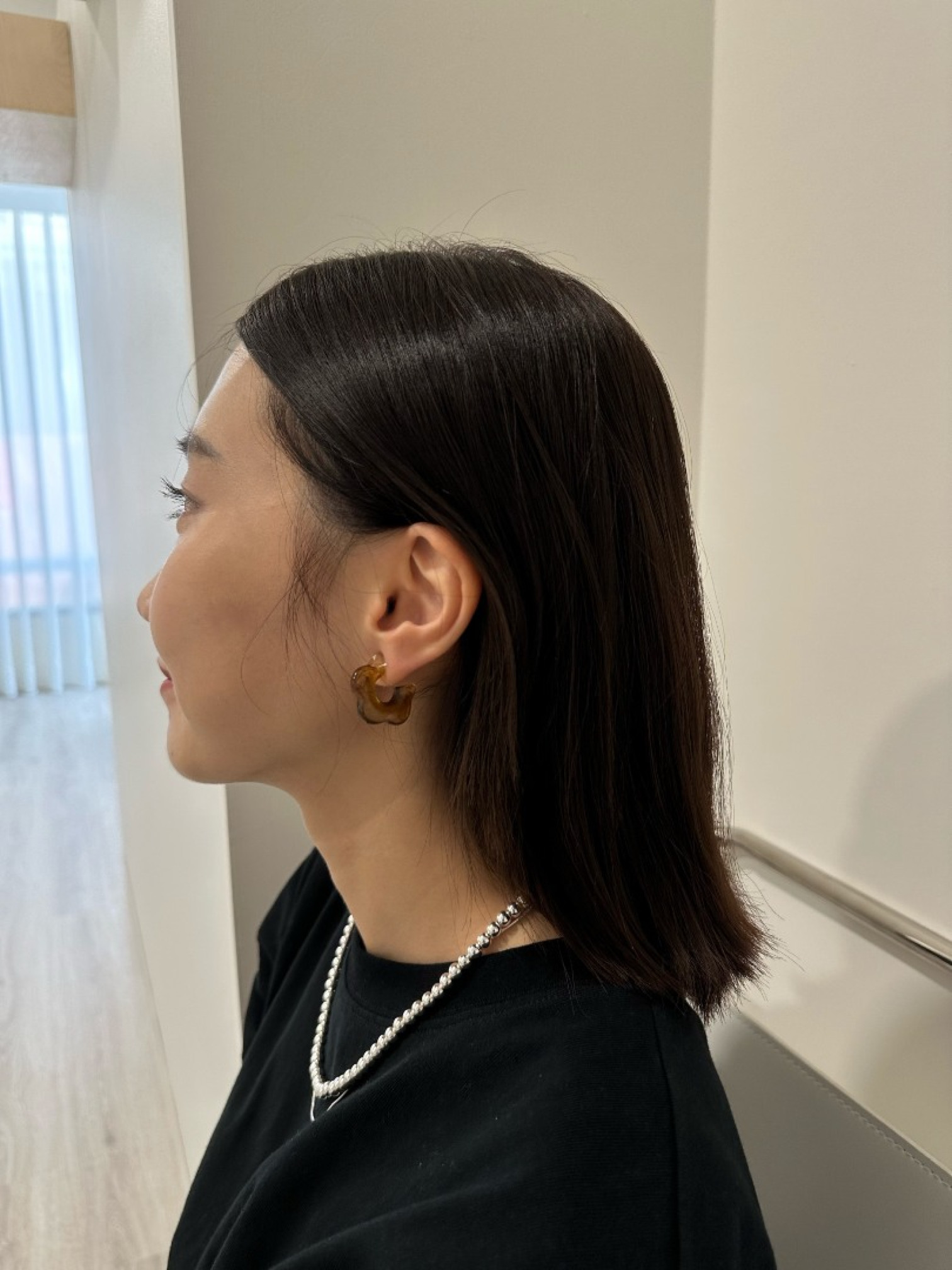 🇯🇵琥珀花朵耳環