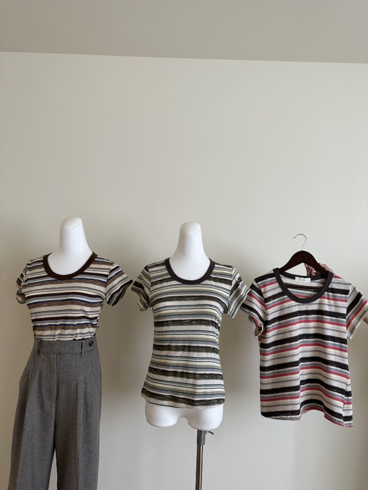 🇯🇵大理石感千層短T/三色