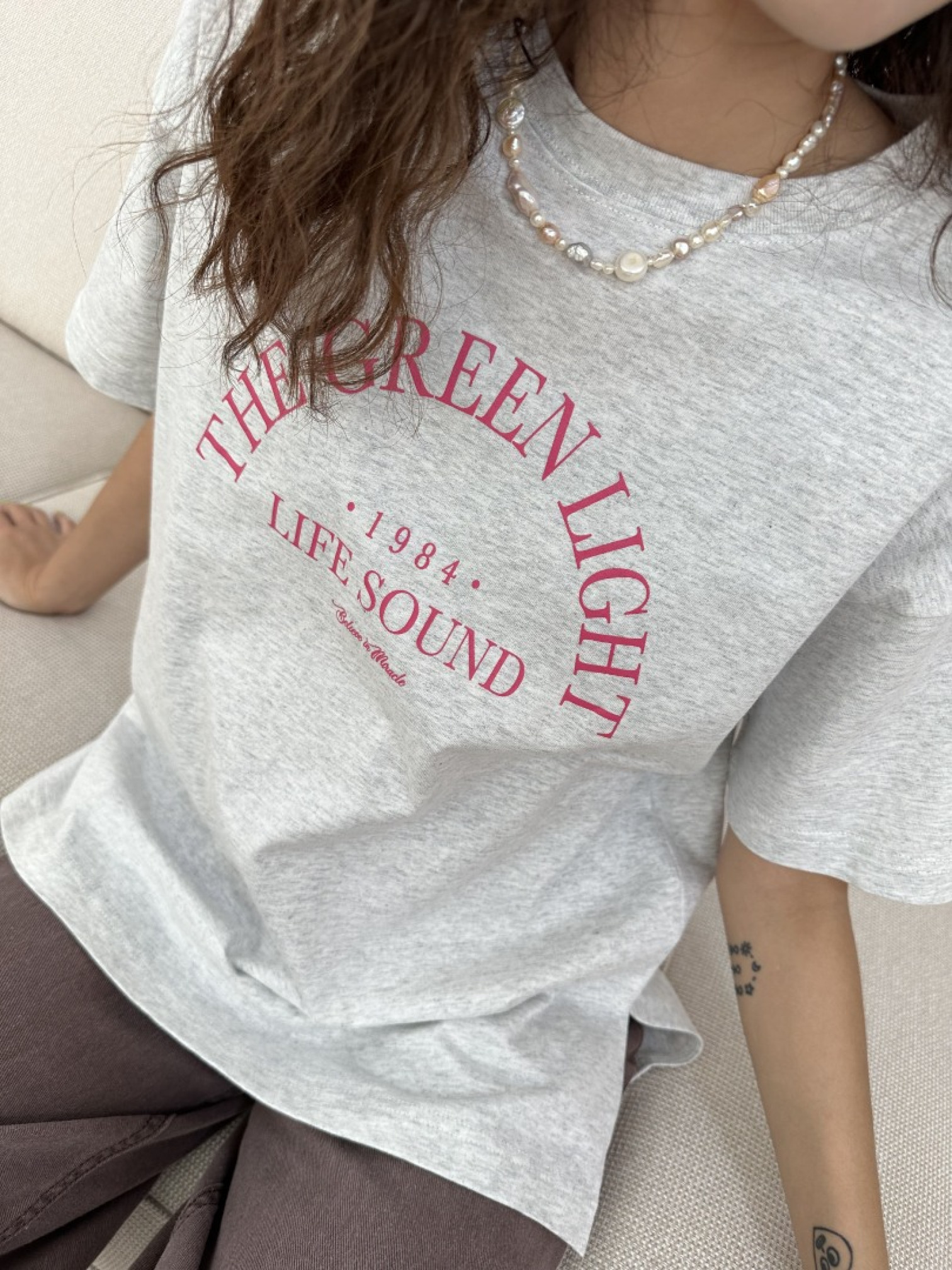 🇯🇵THE GREEN LIGHT短T/三色