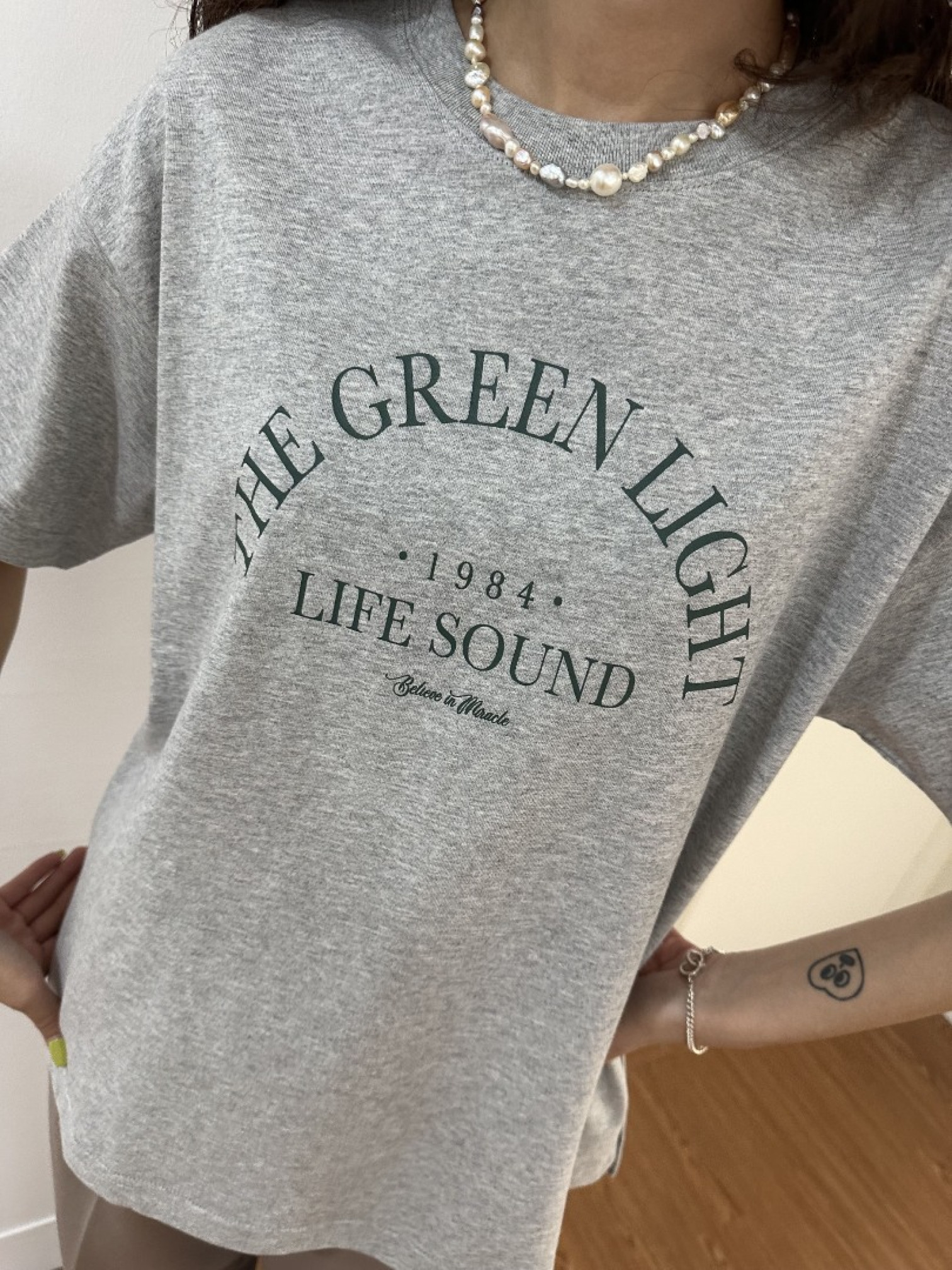 🇯🇵THE GREEN LIGHT短T/三色