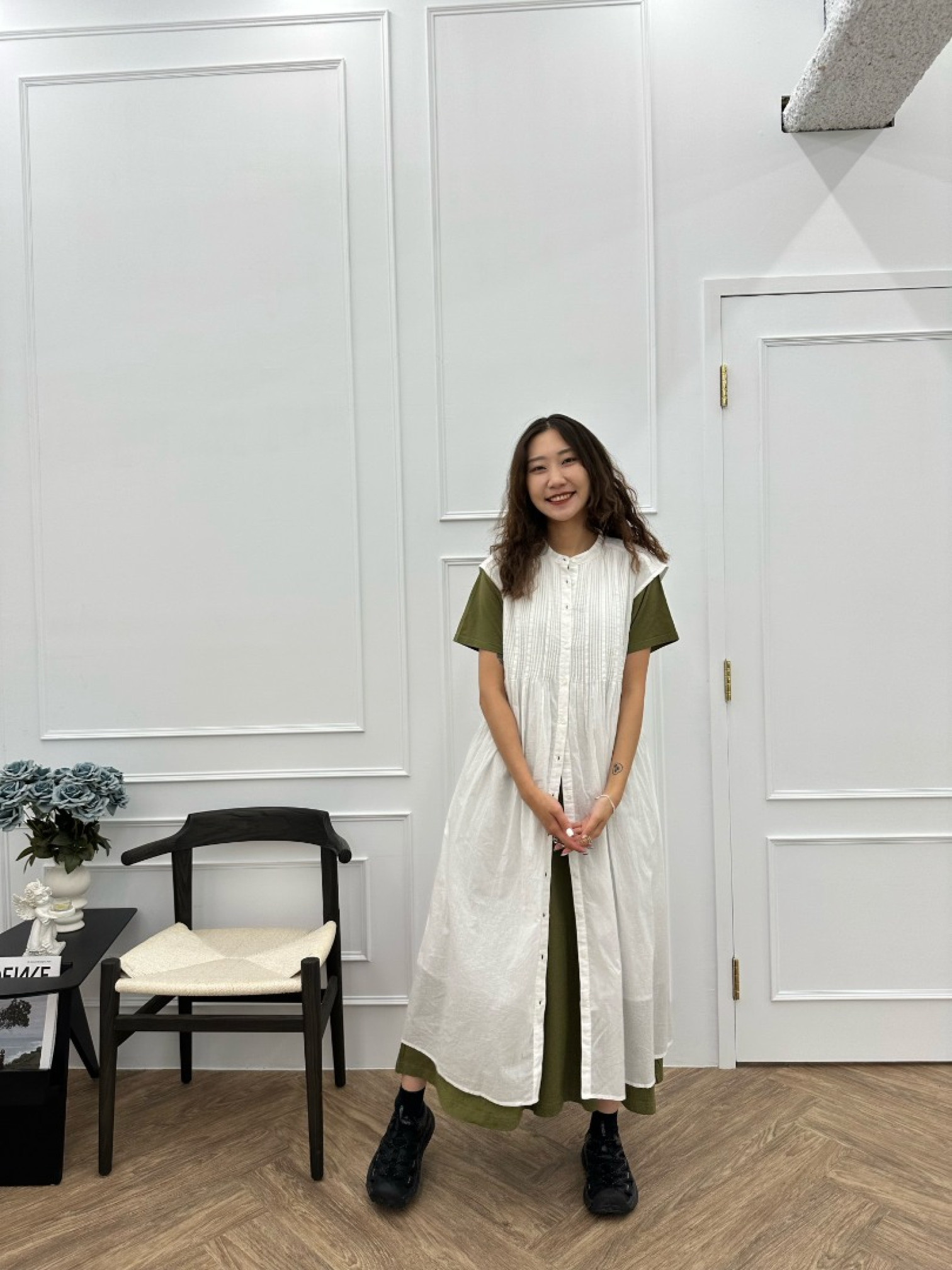 🇯🇵素面舒適懶人連身裙/四色