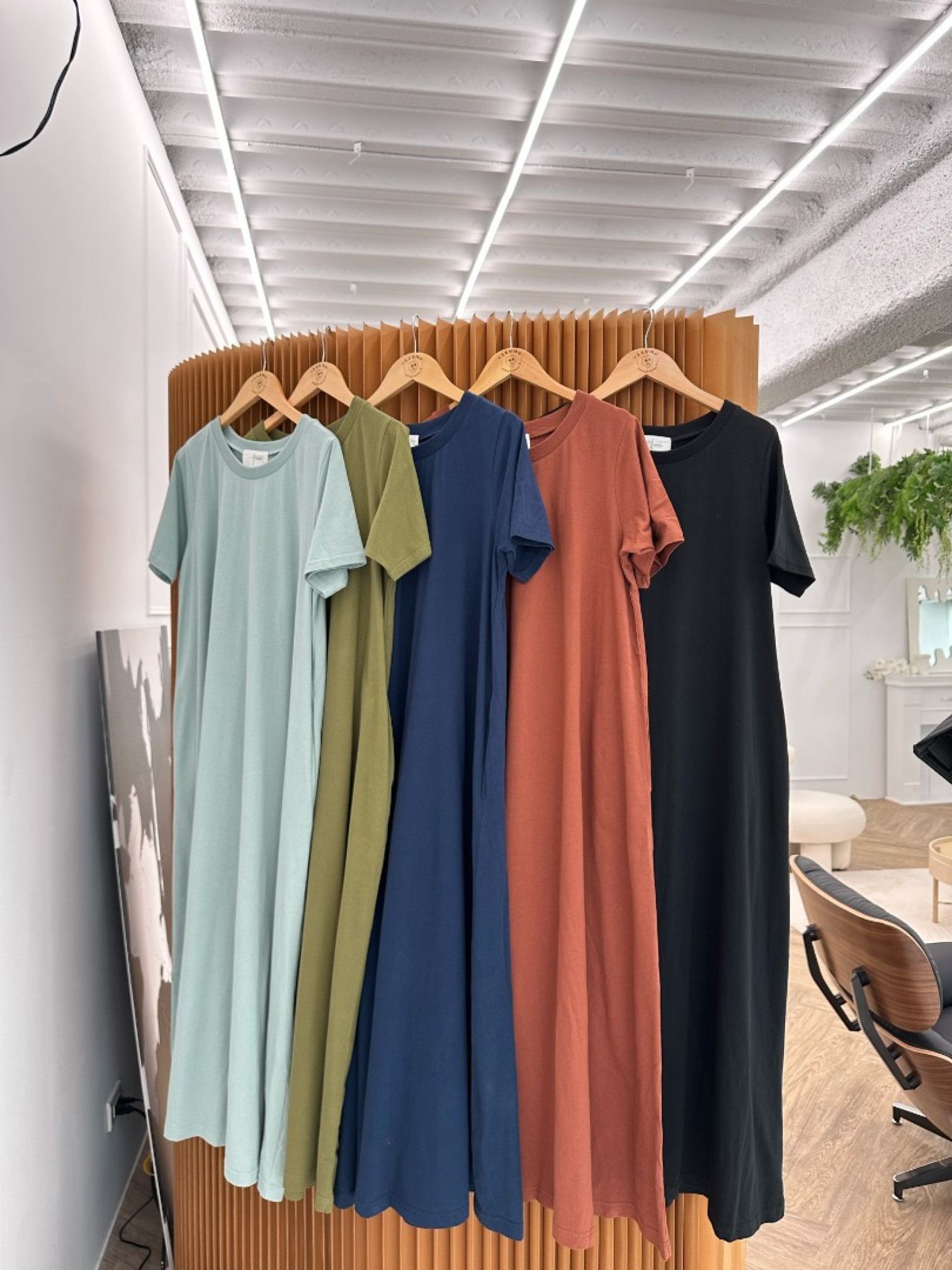 🇯🇵素面舒適懶人連身裙/四色