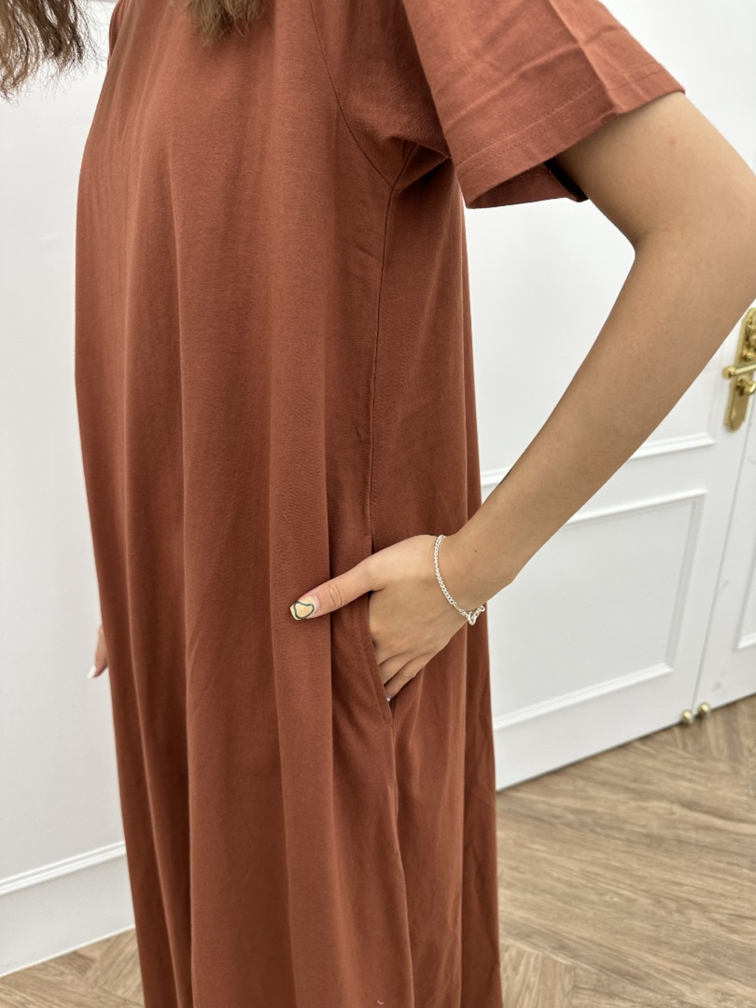 🇯🇵素面舒適懶人連身裙/四色