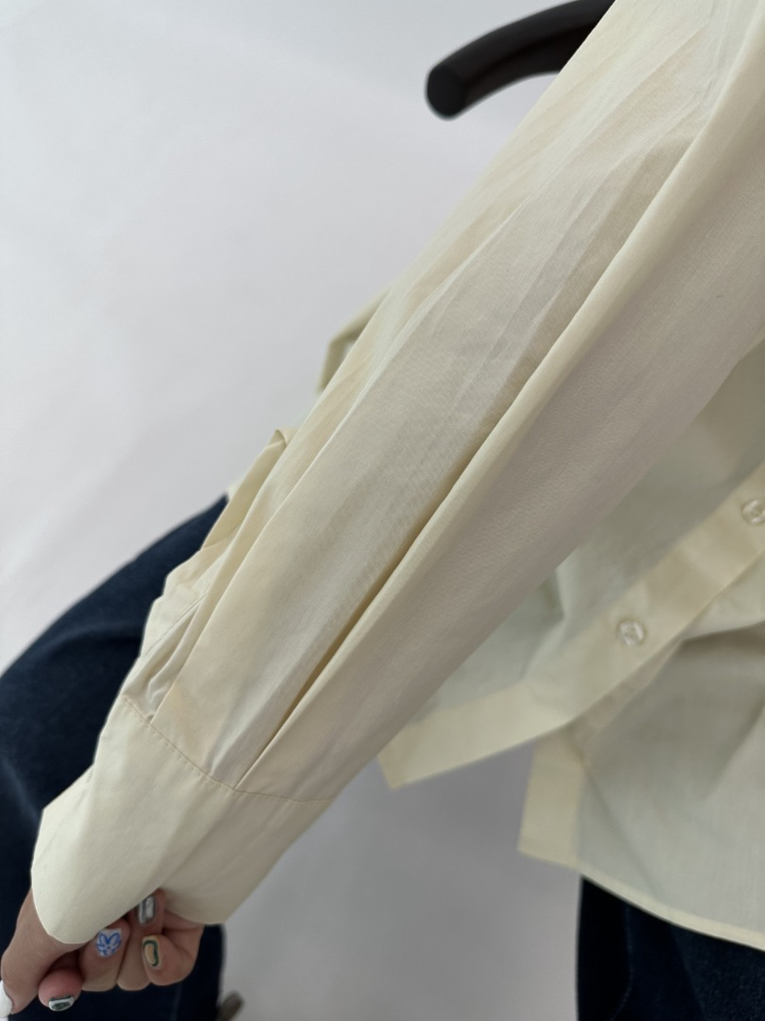 🇯🇵超時髦!!!開背長板襯衫/黃