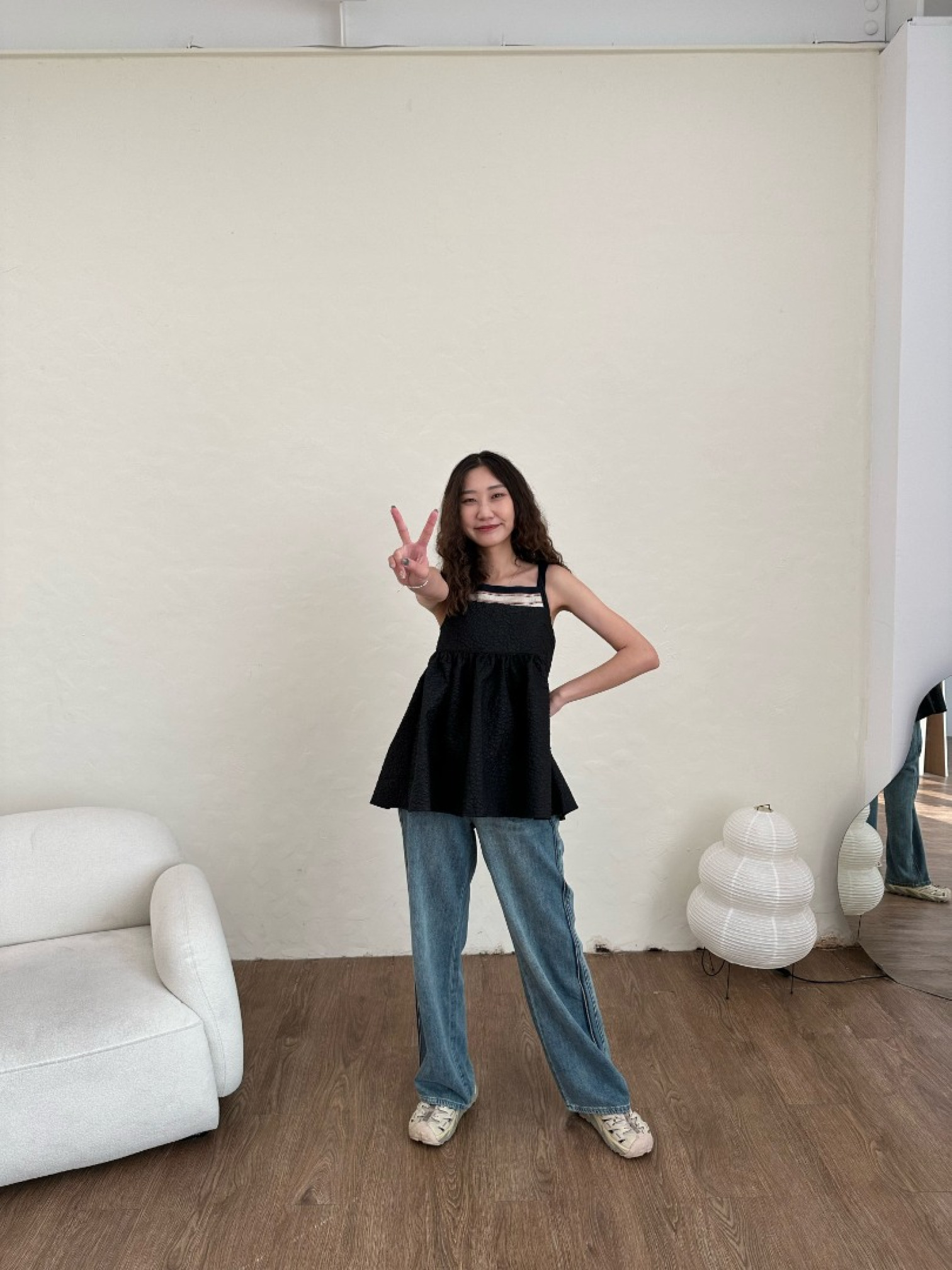 🇯🇵緹花細肩背心✿