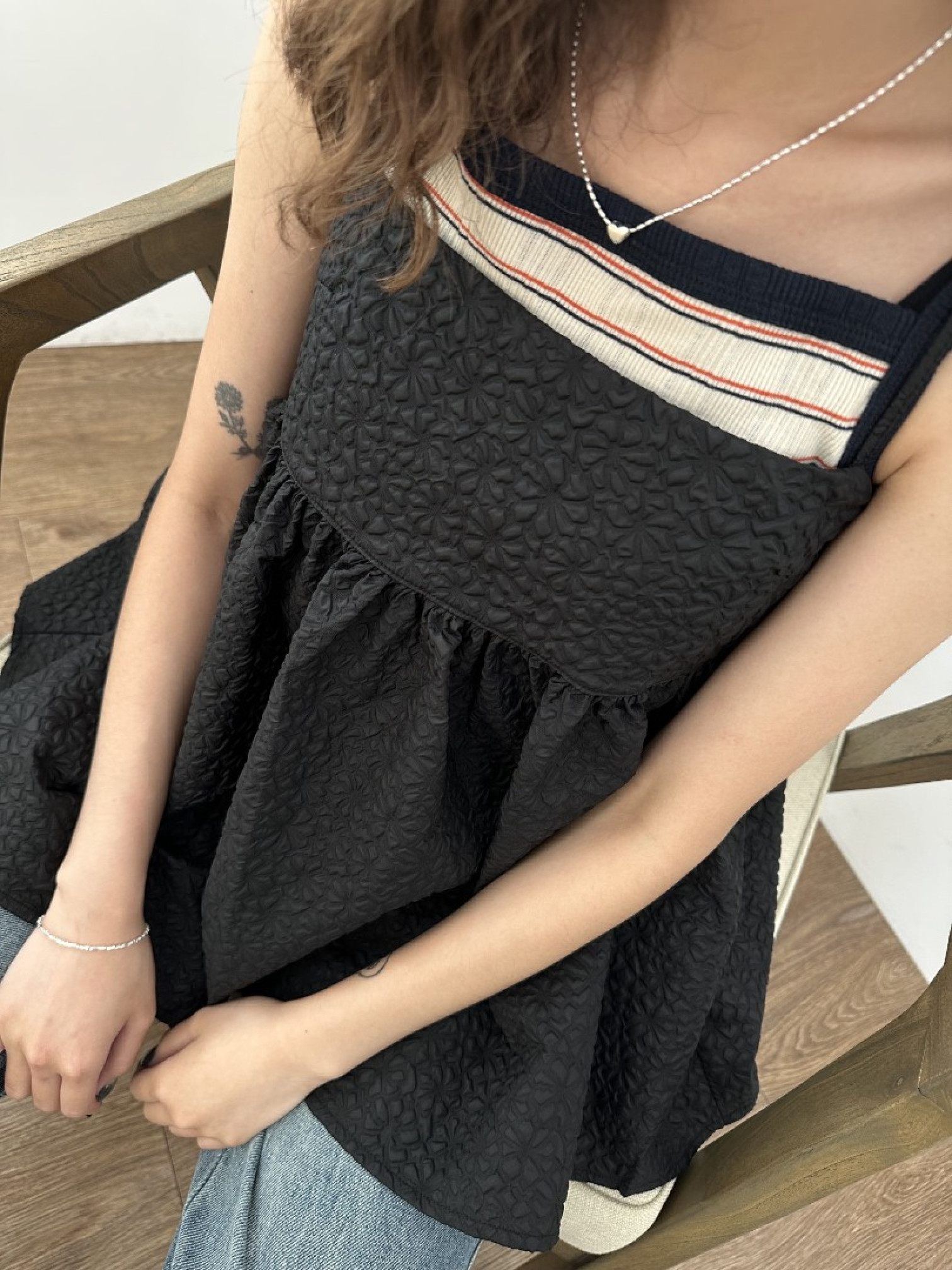 🇯🇵緹花細肩背心✿