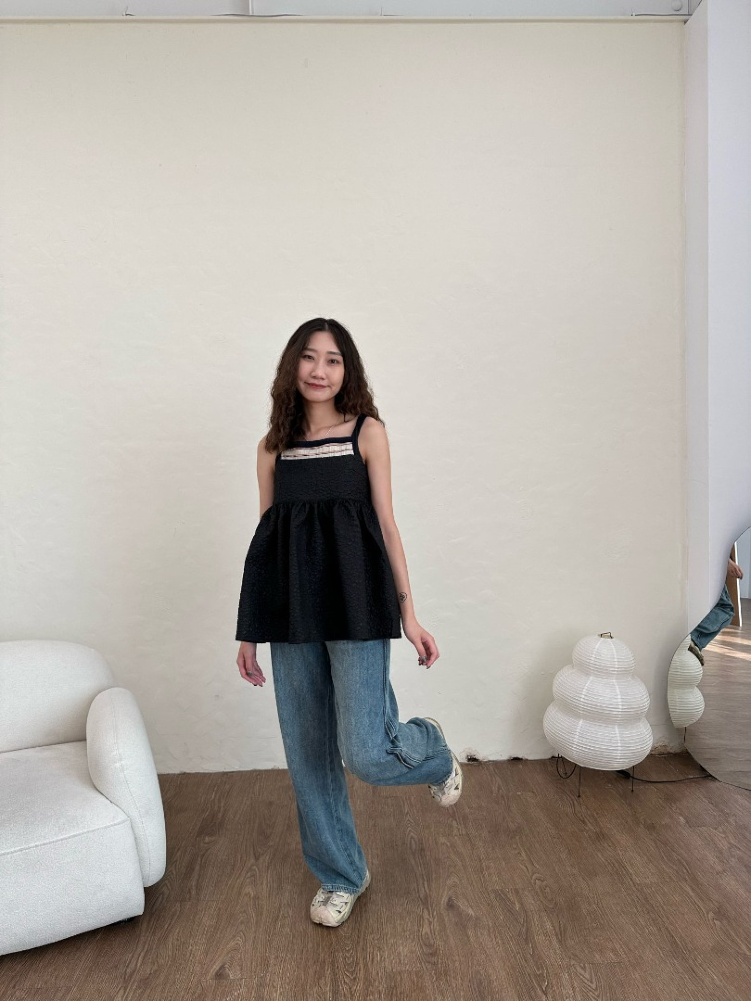 🇯🇵緹花細肩背心✿