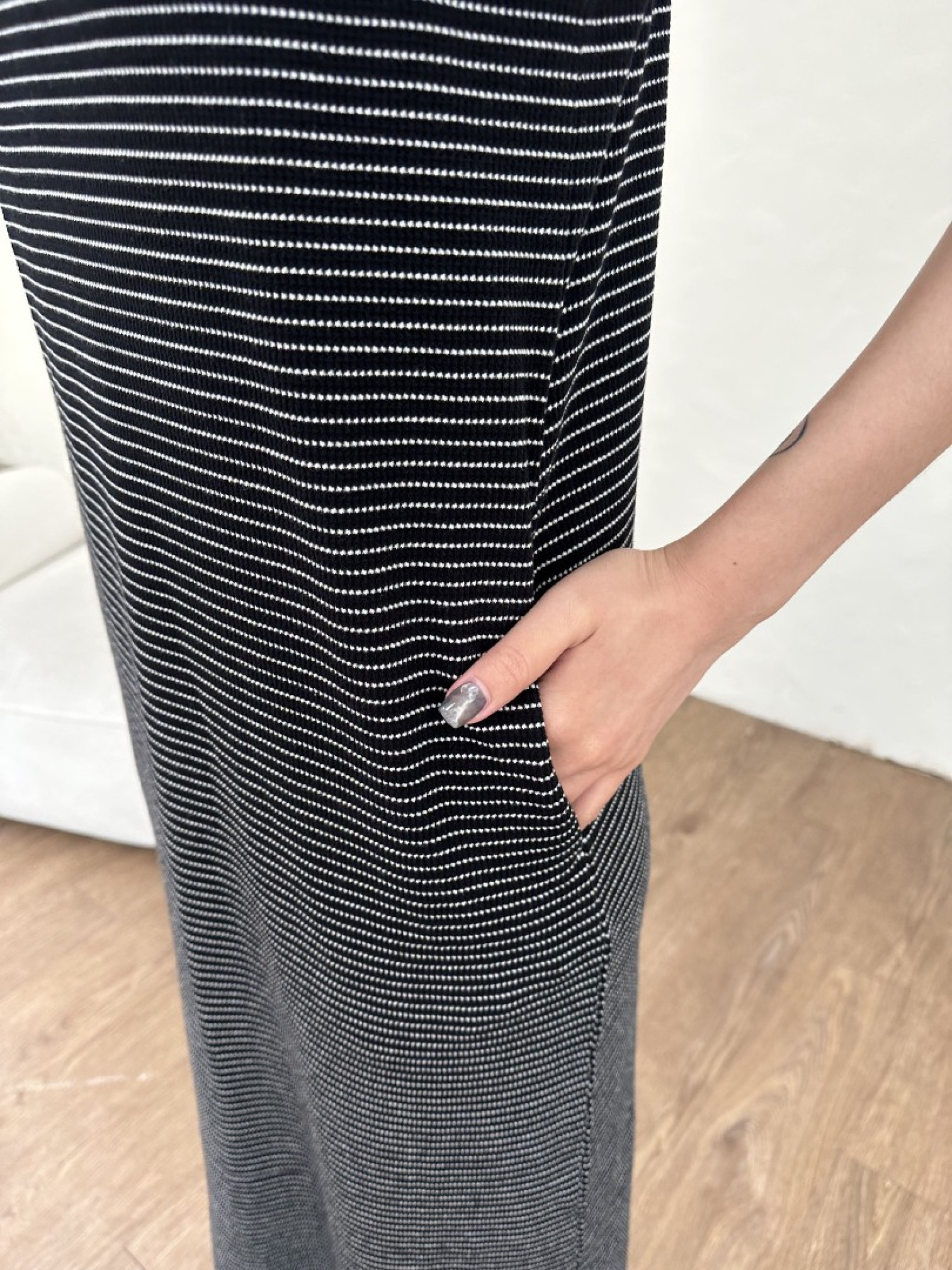 🇯🇵條紋BRA TOP長版洋裝/兩色