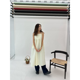 🇯🇵卡哇伊澎澎緹花洋裝/米白