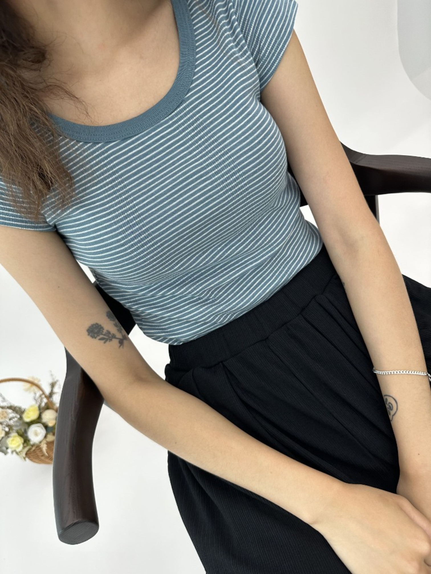 🇯🇵舒適條紋短T/三色