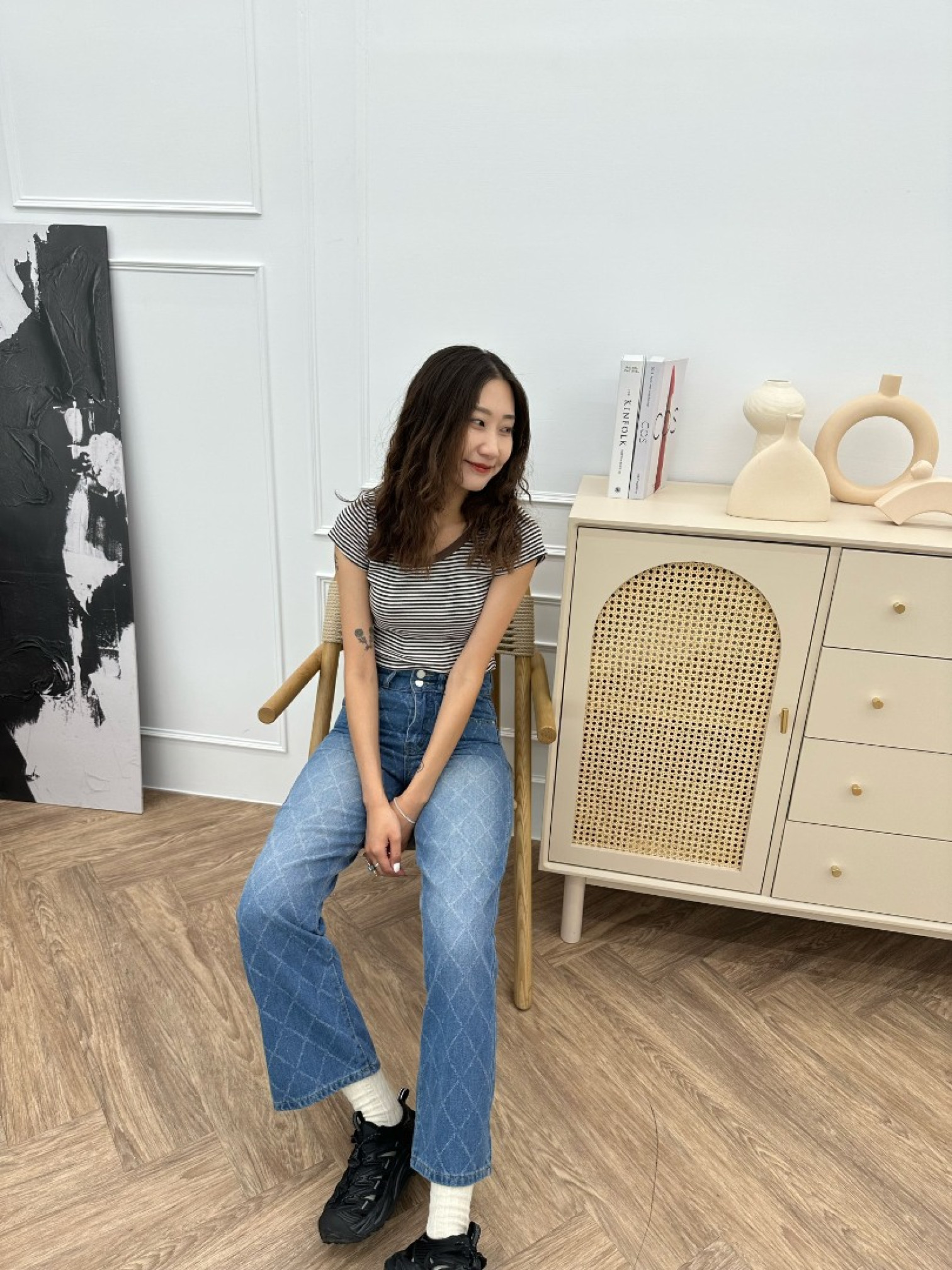 🇯🇵舒適條紋短T/三色