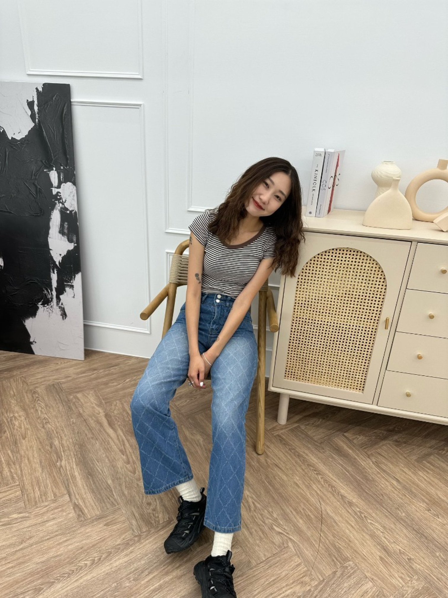 🇯🇵舒適條紋短T/三色