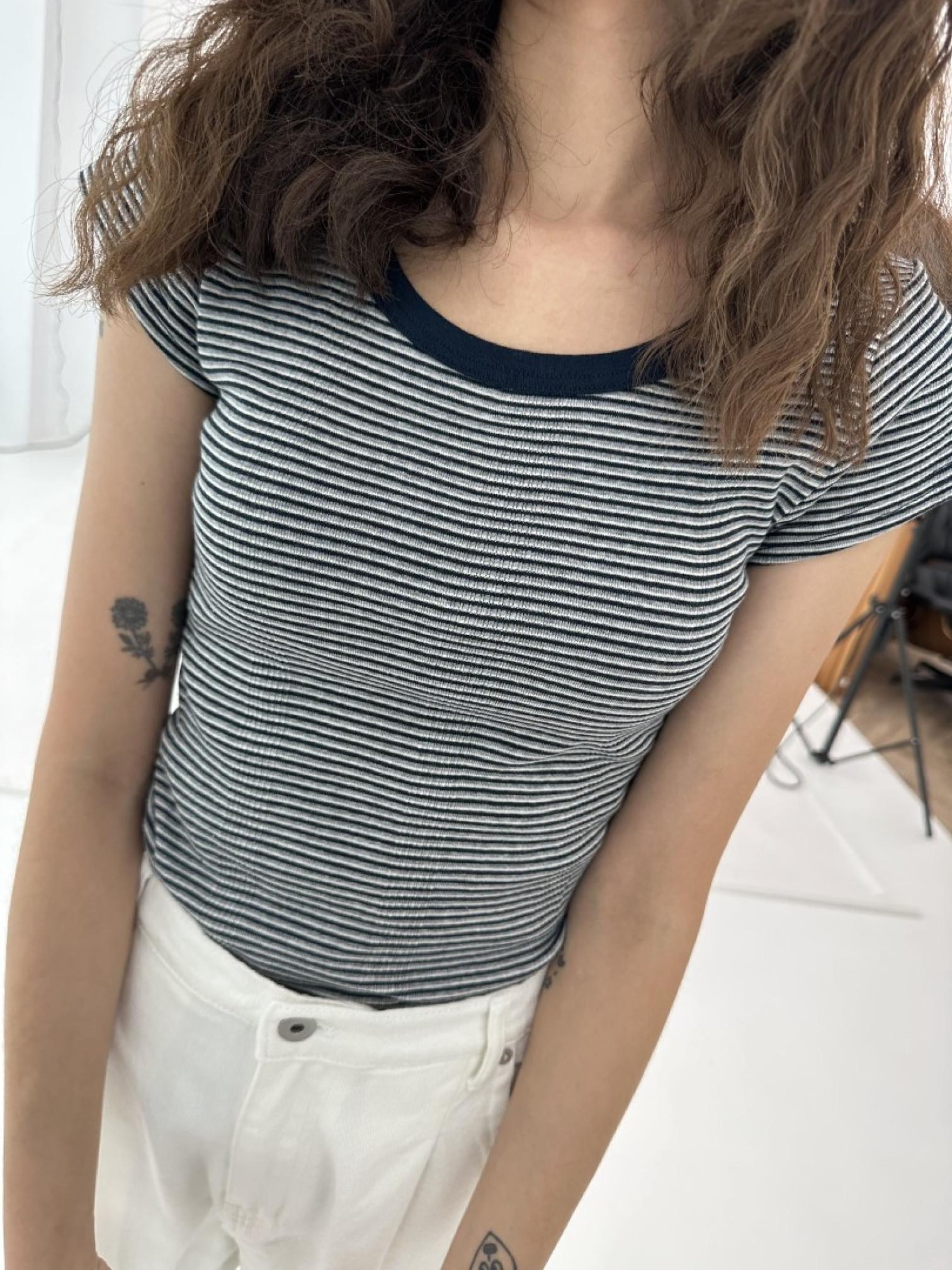 🇯🇵舒適條紋短T/三色