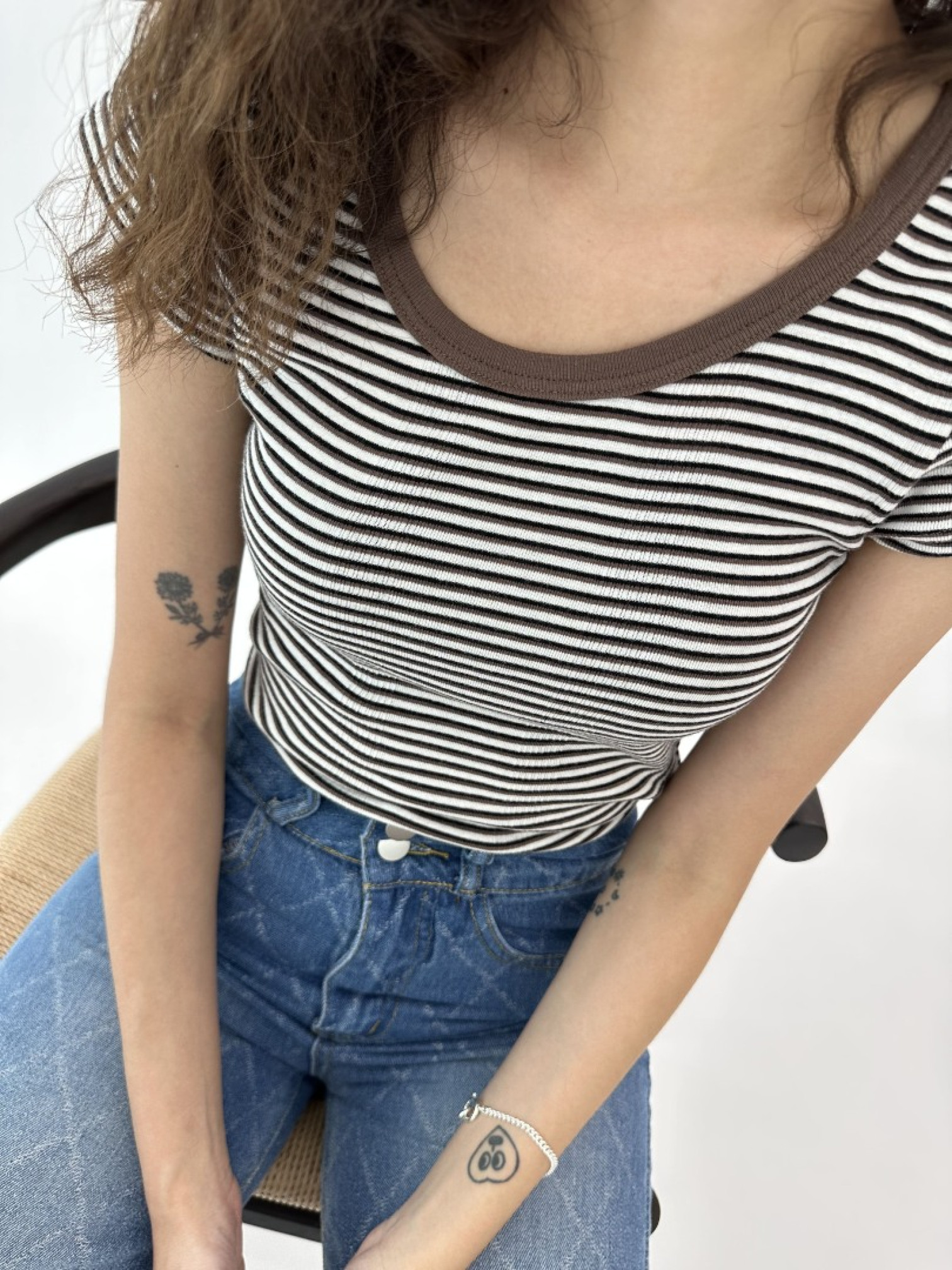 🇯🇵舒適條紋短T/三色