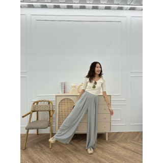 🇯🇵背面U字BRA TOP短T/米