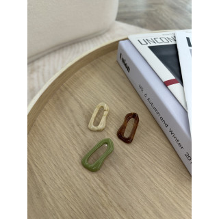 🇯🇵變形大理石耳環/三色