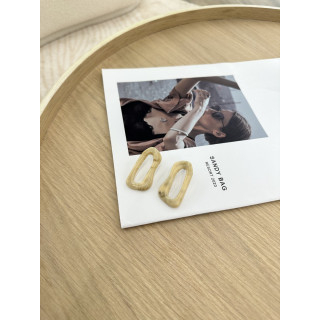 🇯🇵變形大理石耳環/三色