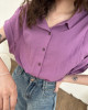 🇯🇵法式感袖子反折襯衫/三色