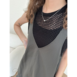 🇯🇵TWO WAY洞洞背心/黑