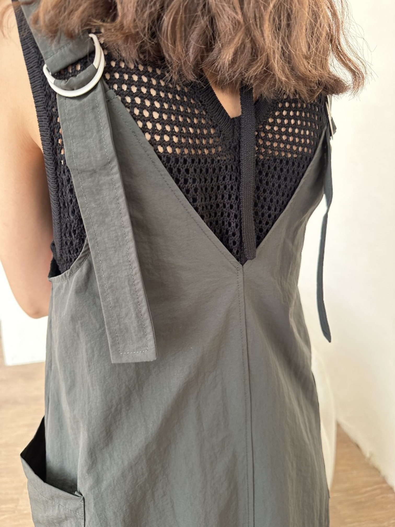 🇯🇵TWO WAY洞洞背心/黑