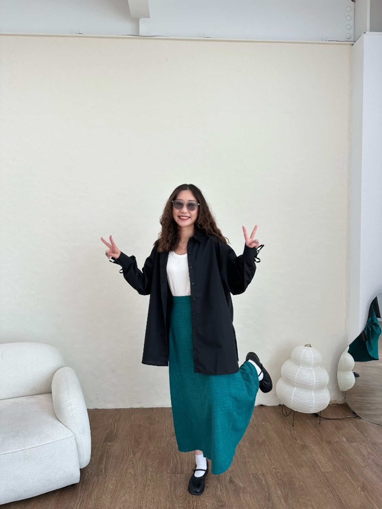 🇯🇵厚磅基本款坑條背心/白&咖