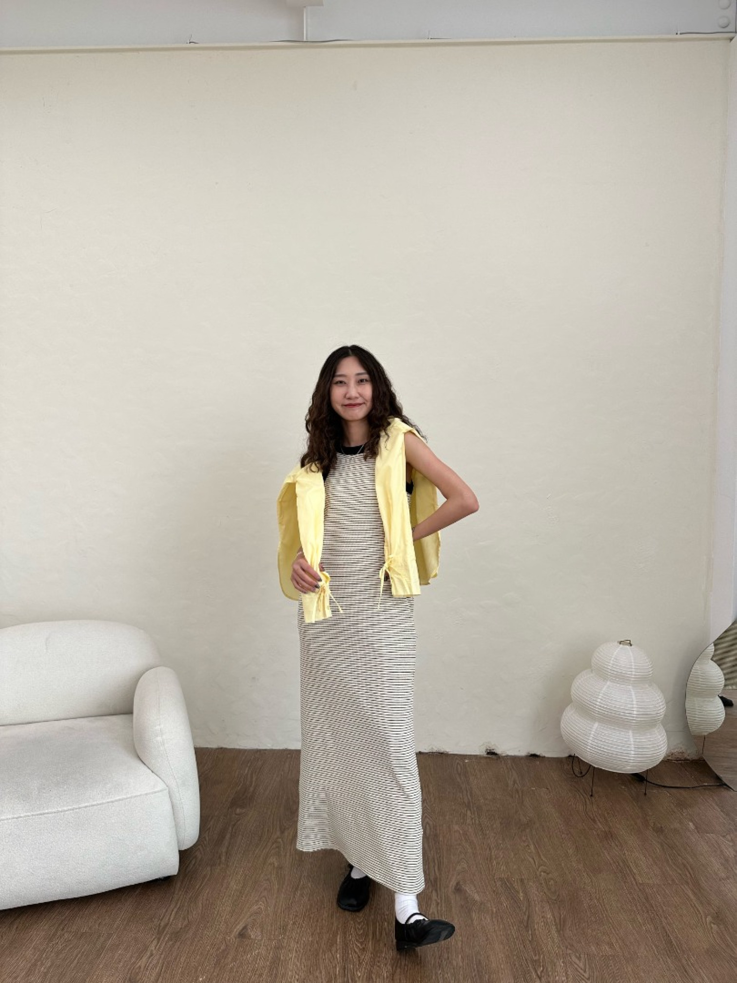 🇯🇵條紋BRA TOP長版洋裝/兩色