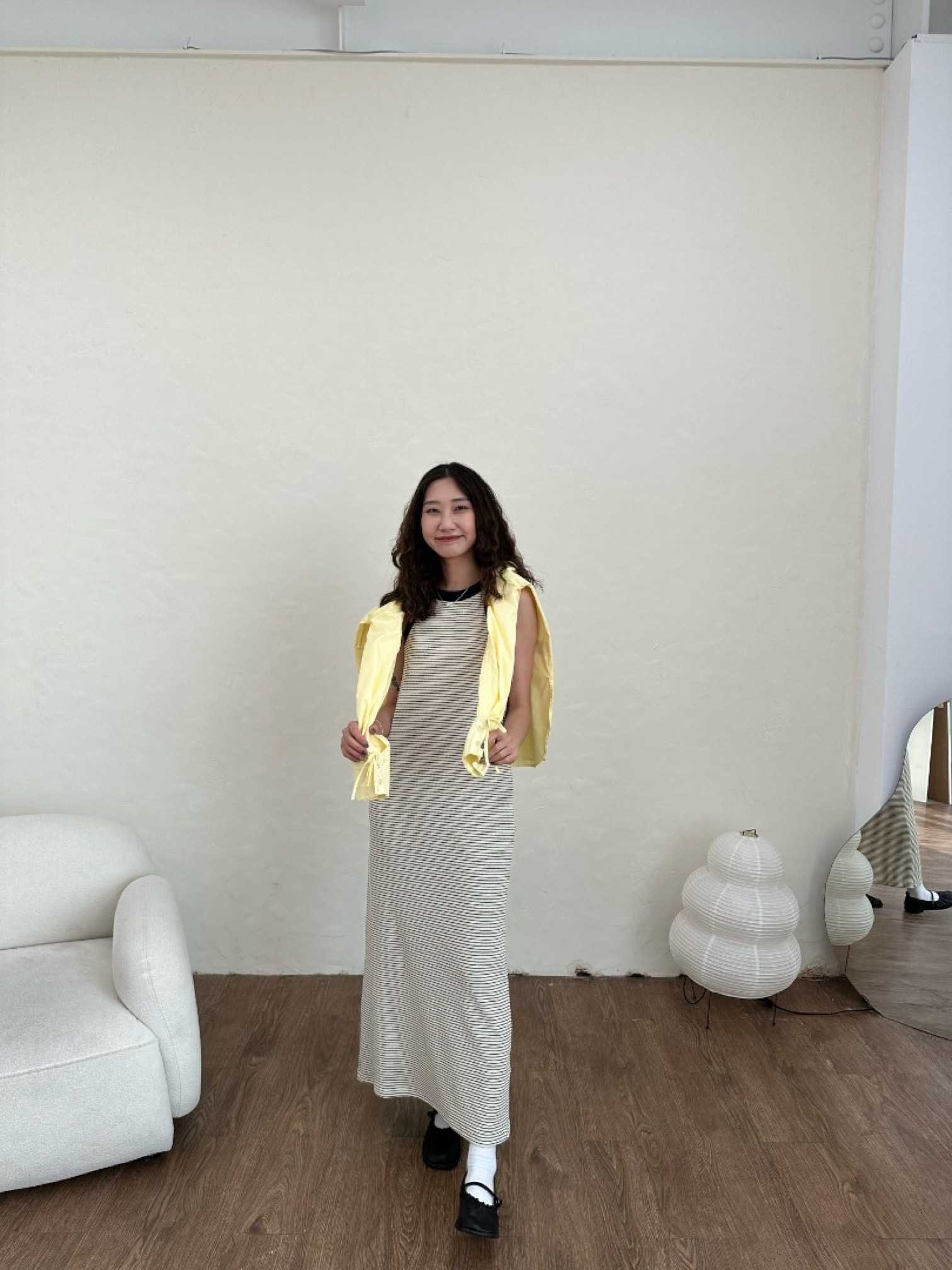 🇯🇵條紋BRA TOP長版洋裝/兩色