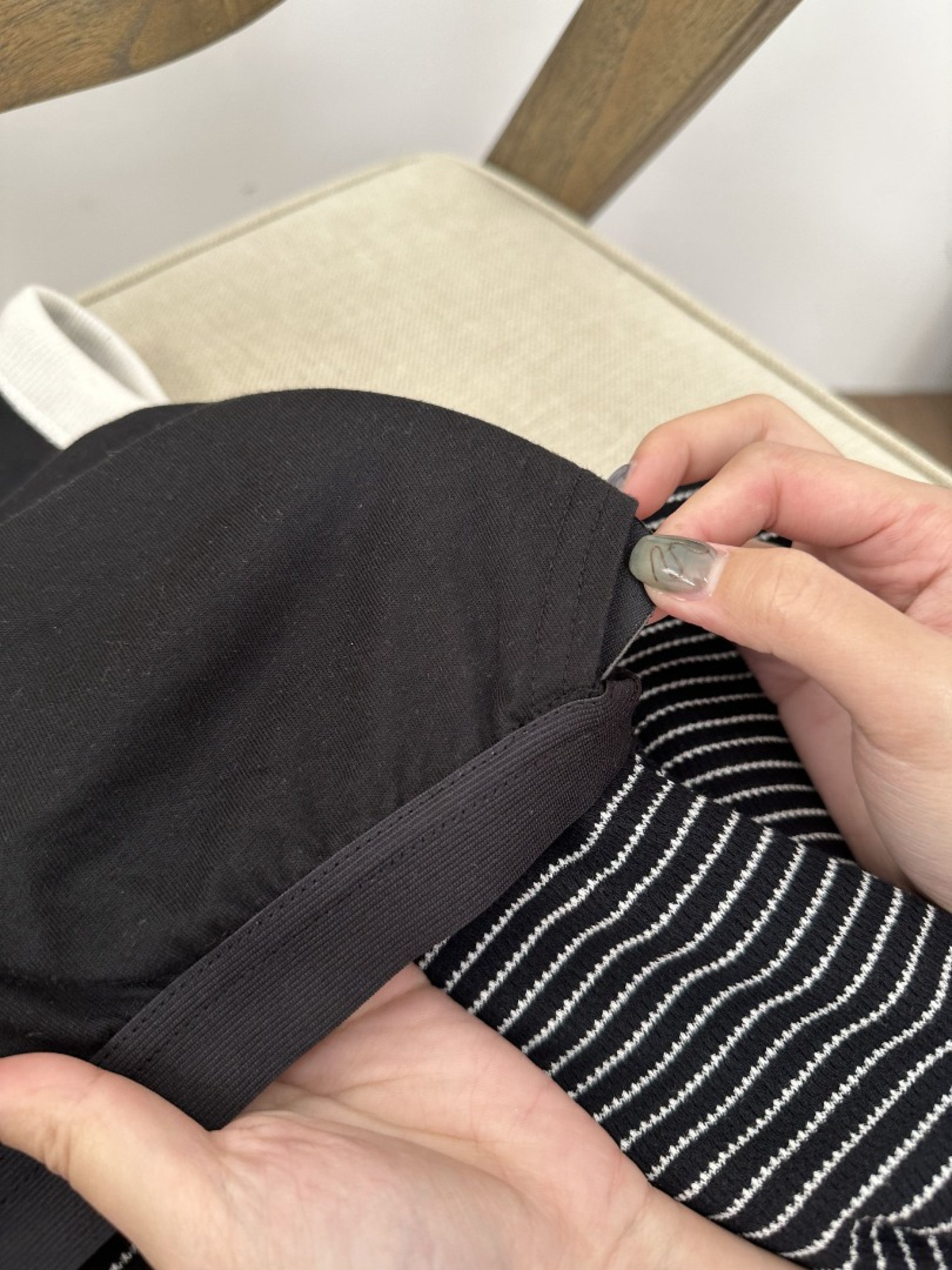 🇯🇵條紋BRA TOP長版洋裝/兩色