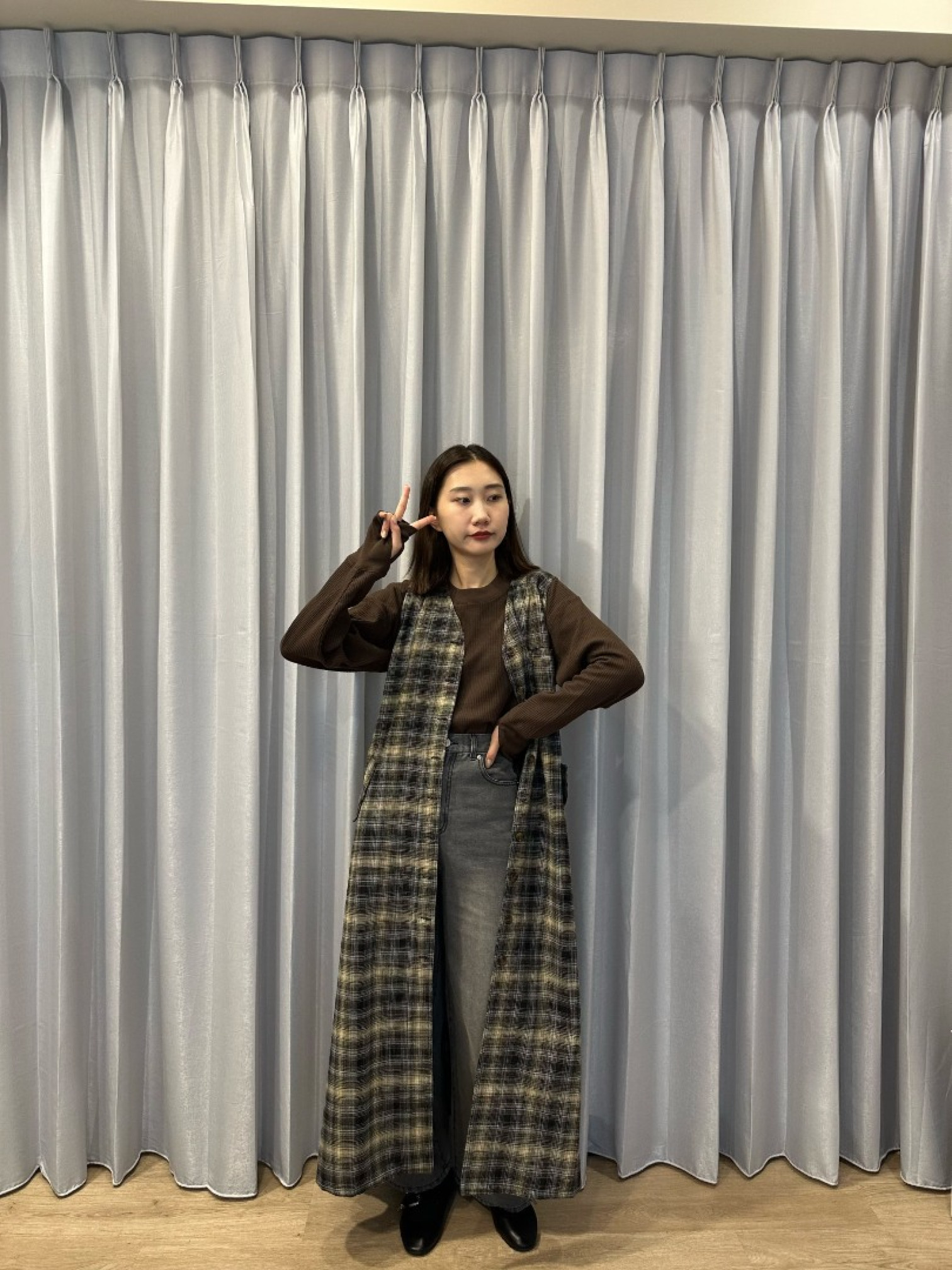 🇯🇵華夫格拇指穿孔上衣/三色