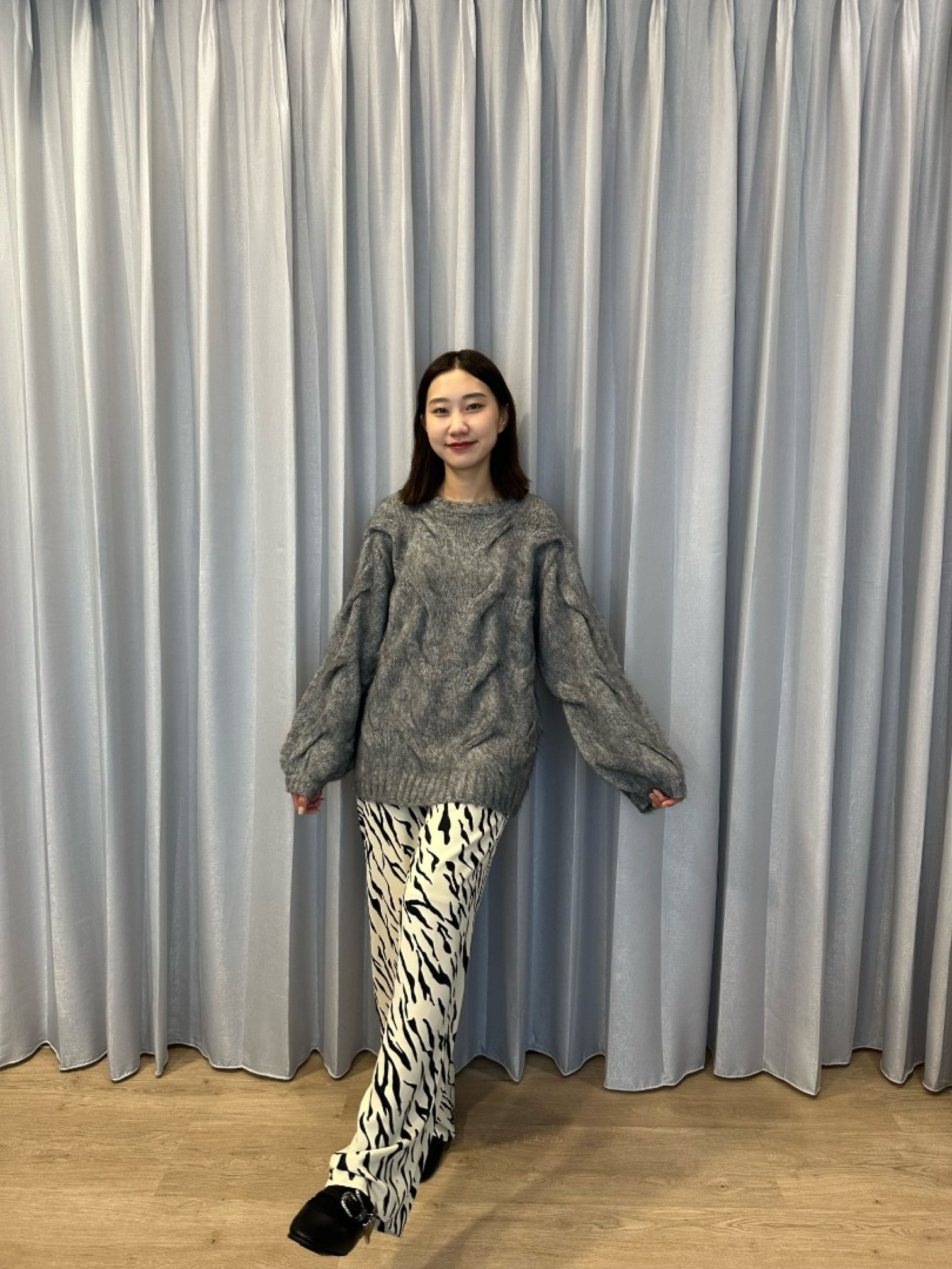 🇯🇵立體紋理針織毛衣/三色