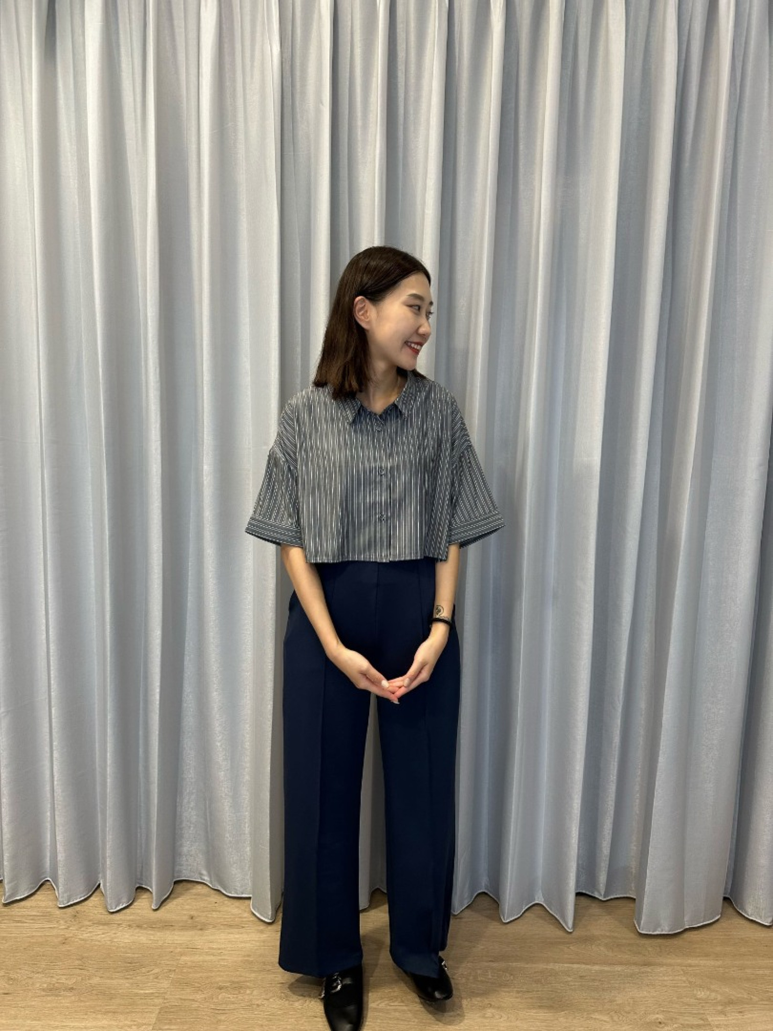 🇯🇵三合一襯衫/黑&粉