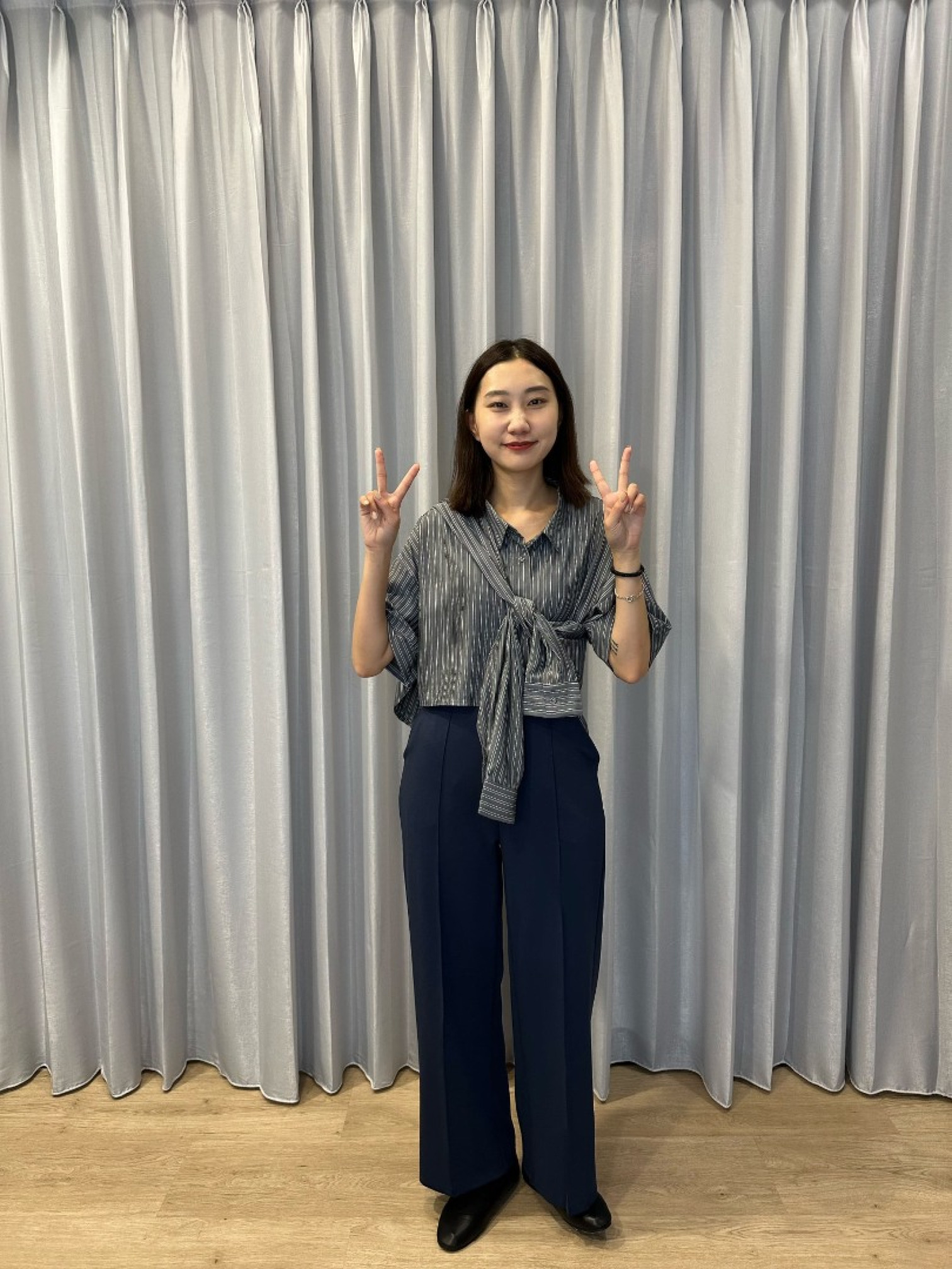 🇯🇵三合一襯衫/黑&粉