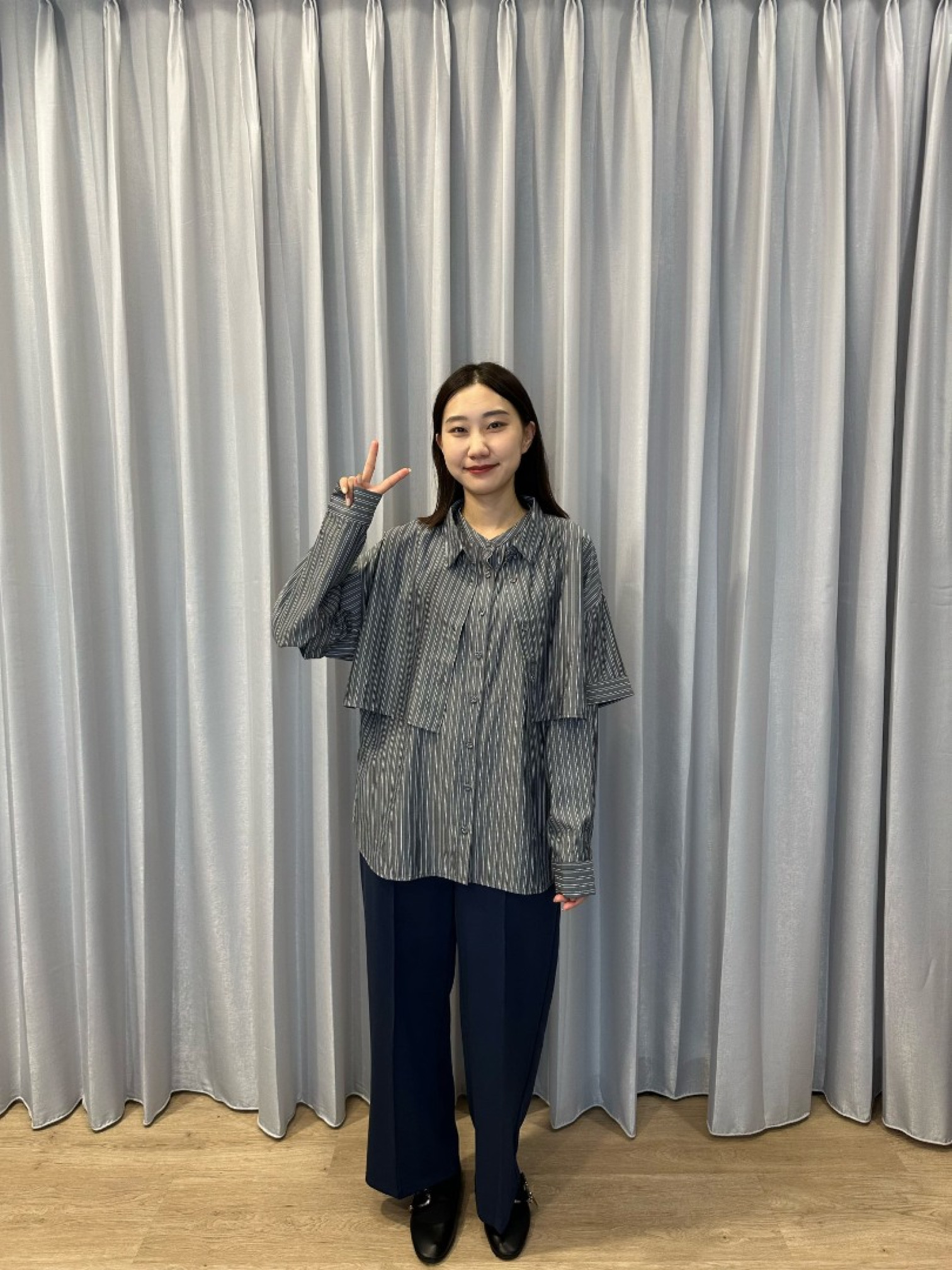 🇯🇵三合一襯衫/黑&粉