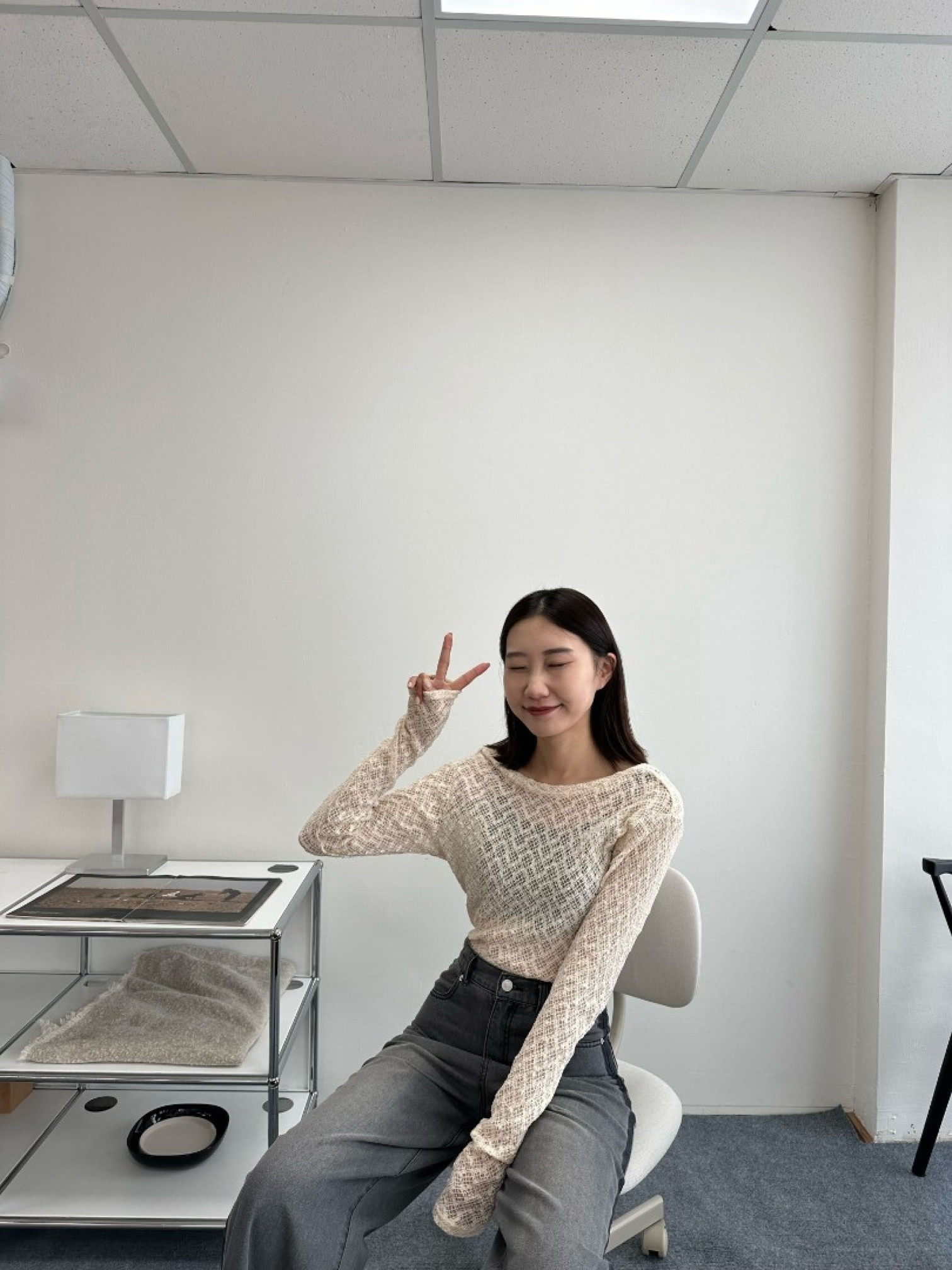 🇯🇵背面U字蕾絲內搭上衣/兩色