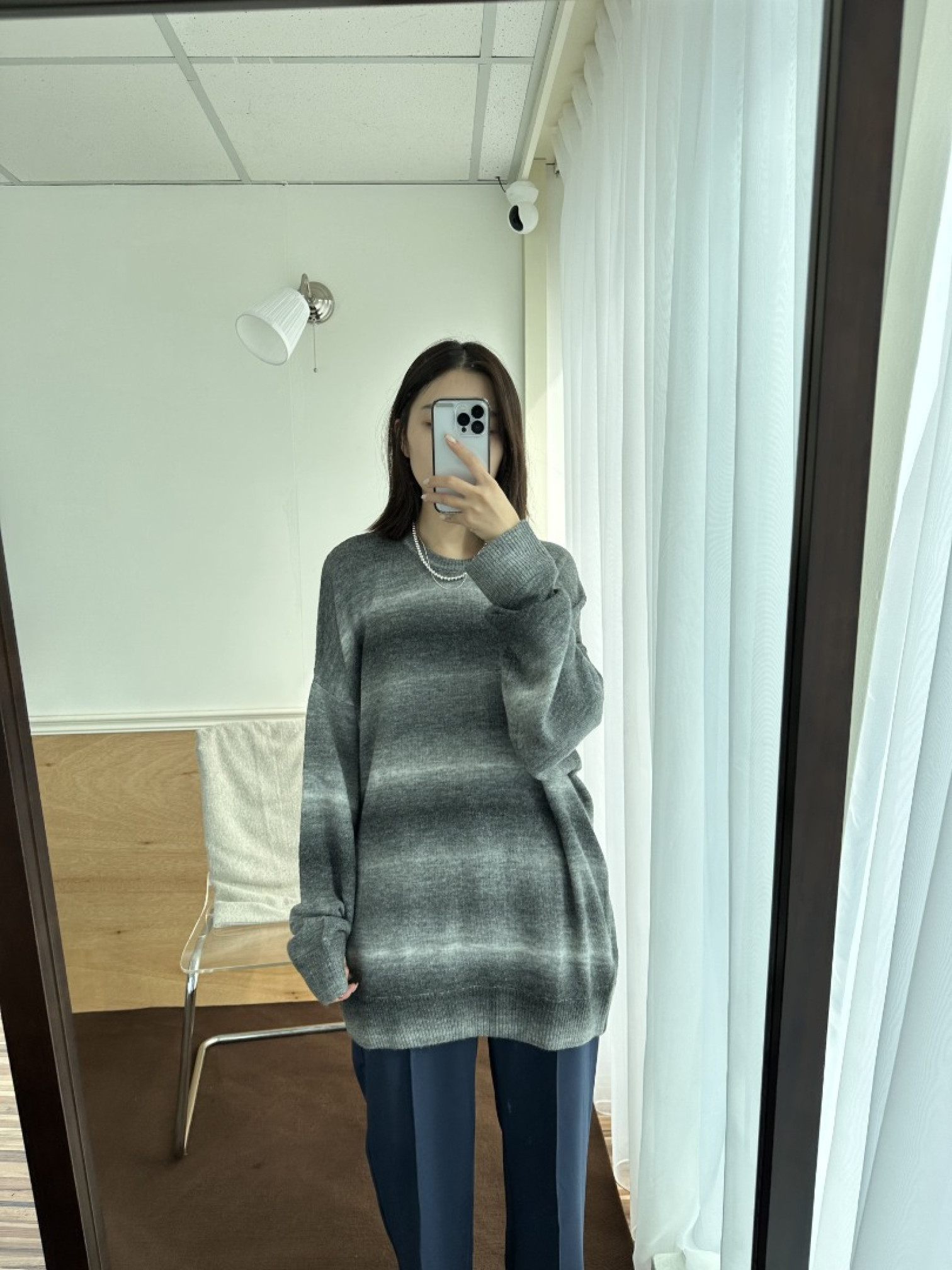 🇯🇵漸層圓領針織衫/兩色