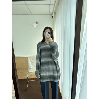 🇯🇵漸層圓領針織衫/兩色