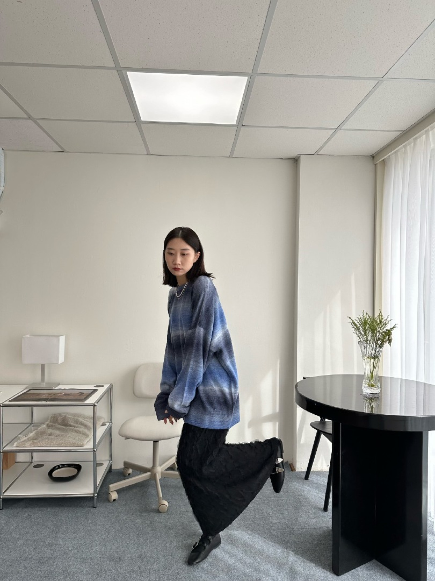 🇯🇵漸層圓領針織衫/兩色