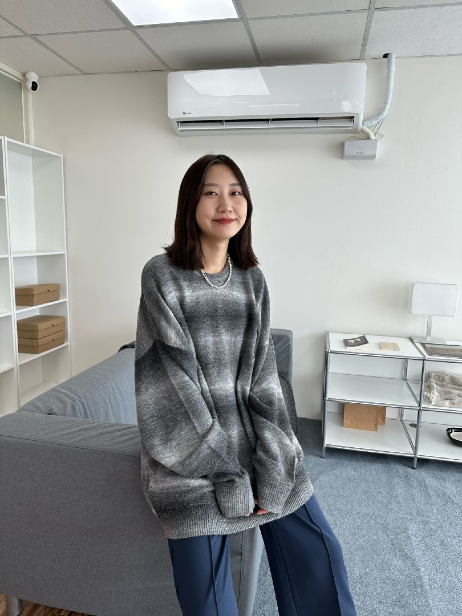 🇯🇵漸層圓領針織衫/兩色