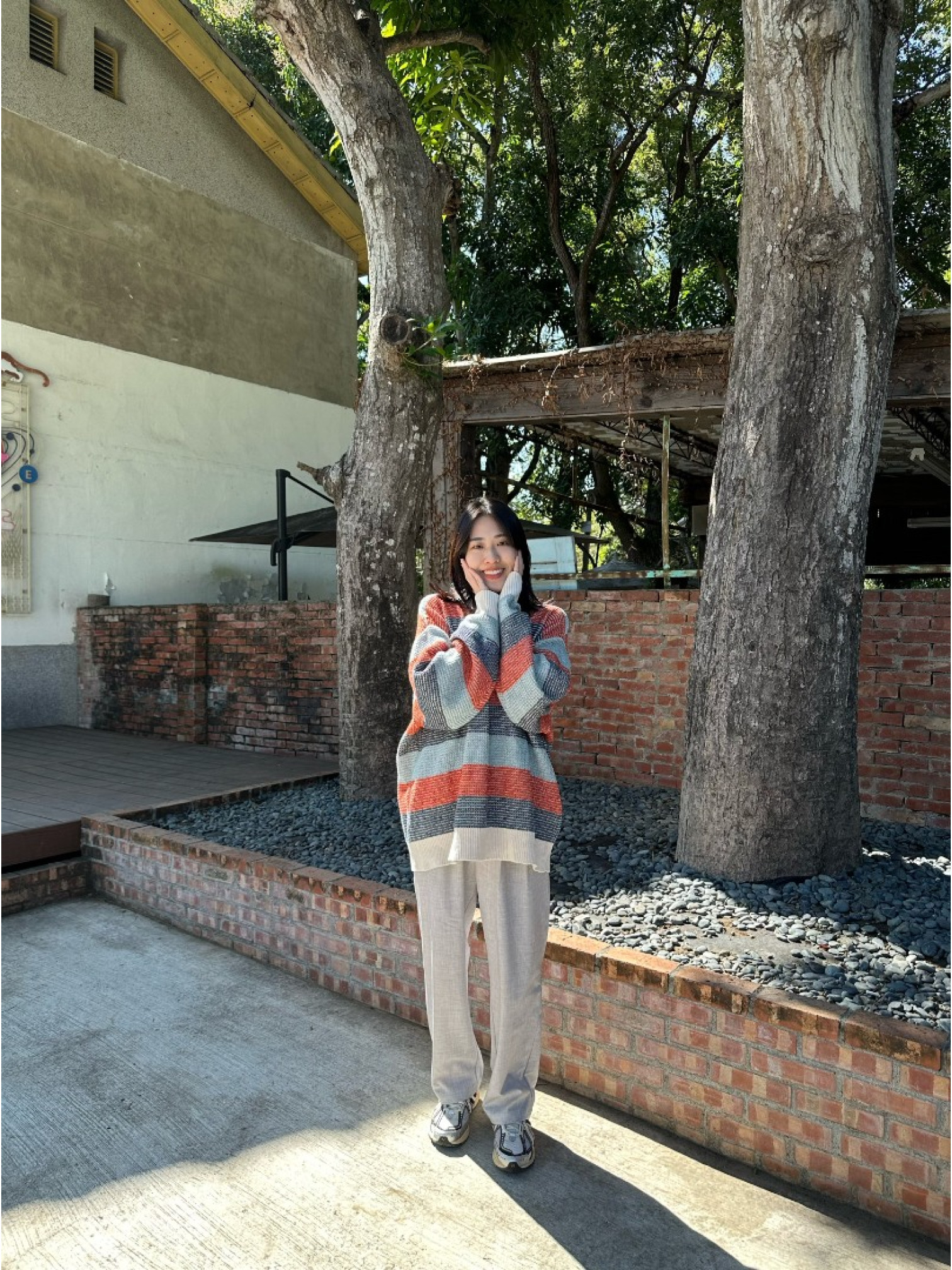 🇯🇵大人感打褶暗釦西裝褲/淺灰S-M