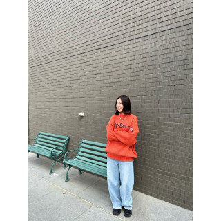 🇯🇵CRANE+Berry撞色針織衫/橘