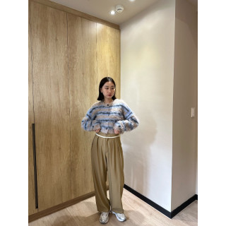 🇯🇵腰頭織帶設計寬褲