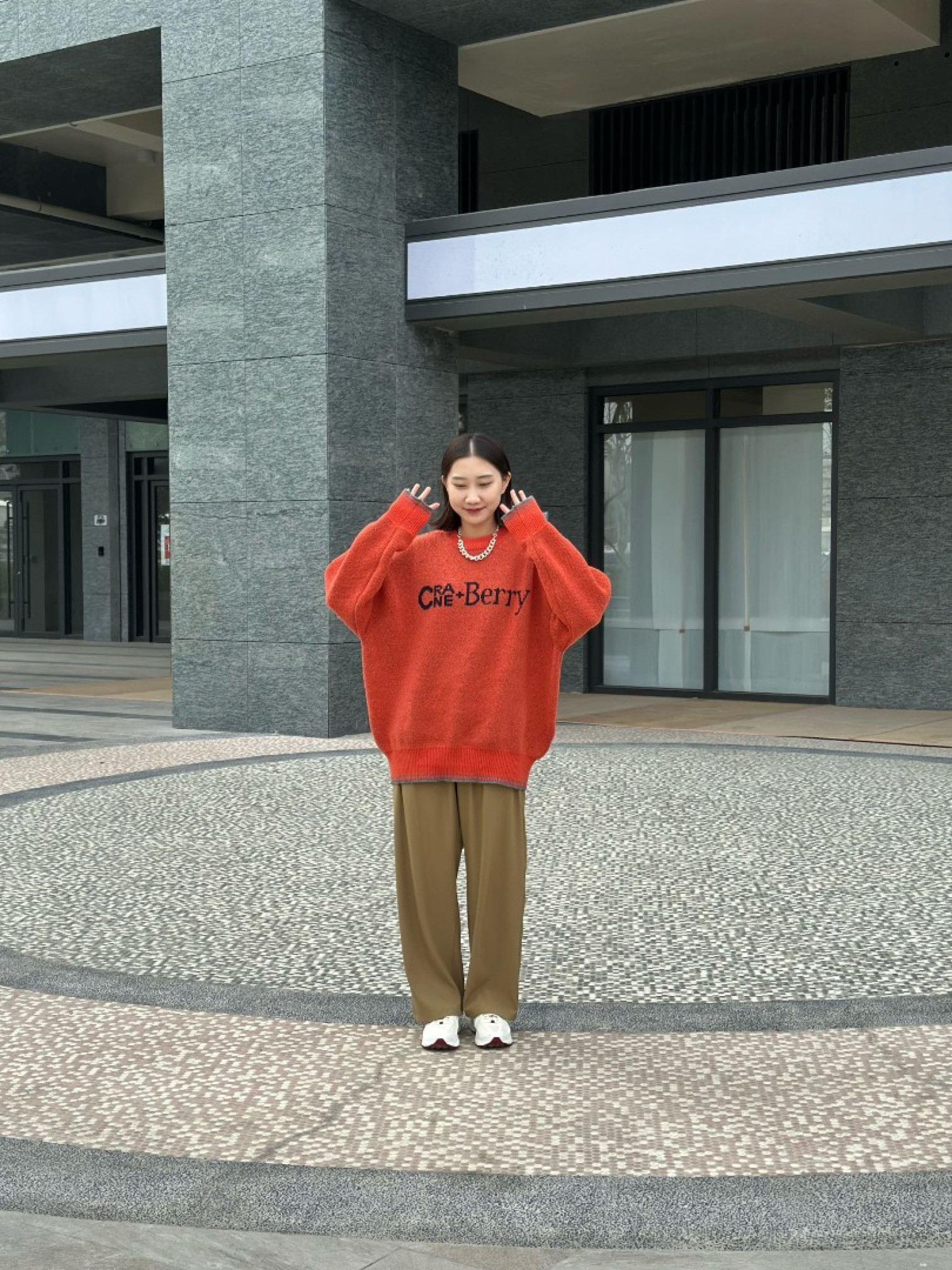 🇯🇵腰頭織帶設計寬褲