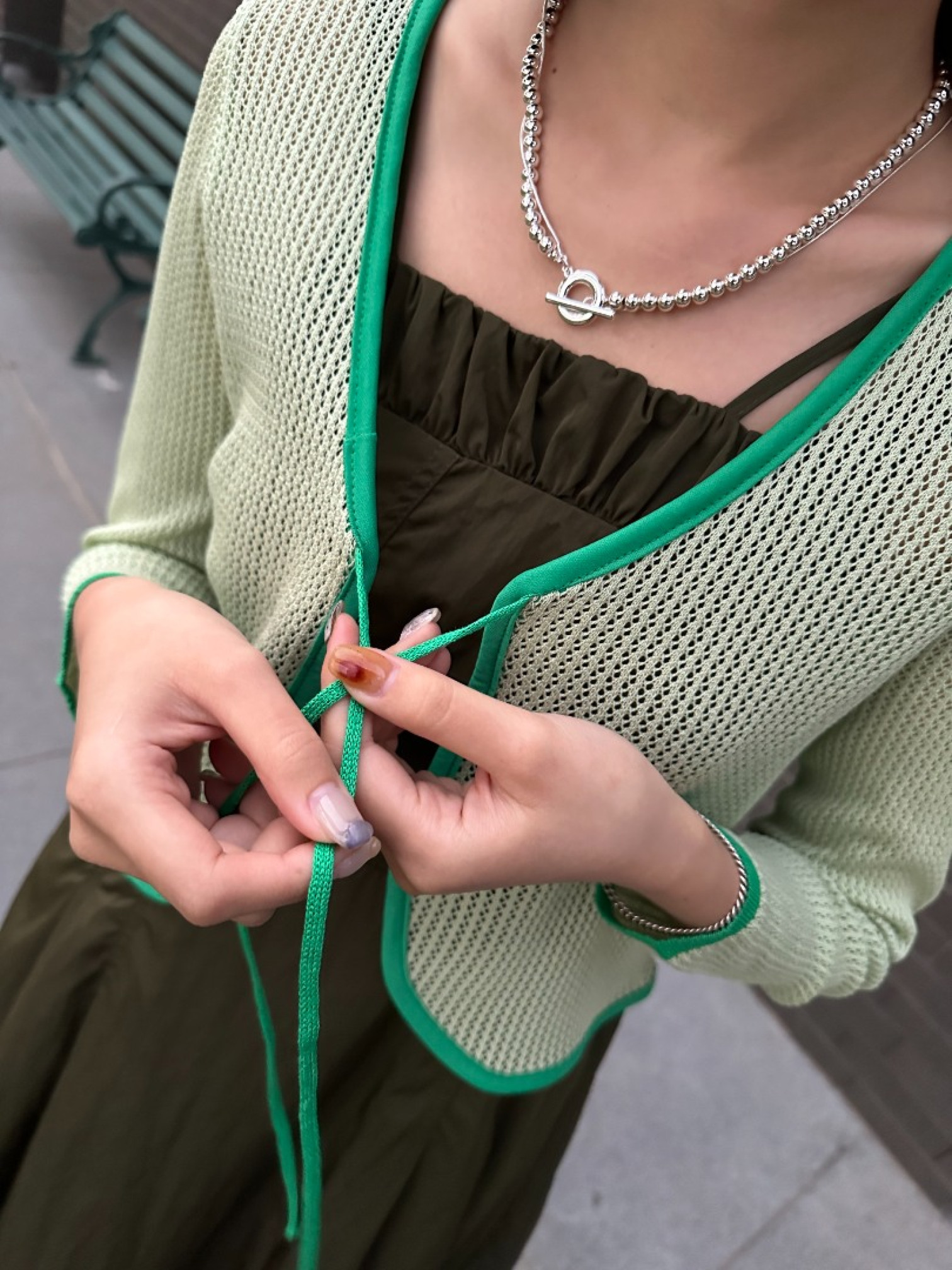 🇯🇵超Q！綁帶罩衫