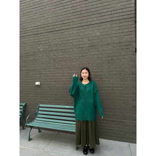 🇯🇵SIX WAY破壞感針織衫/綠