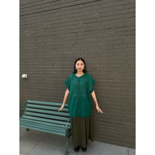 🇯🇵SIX WAY破壞感針織衫/綠