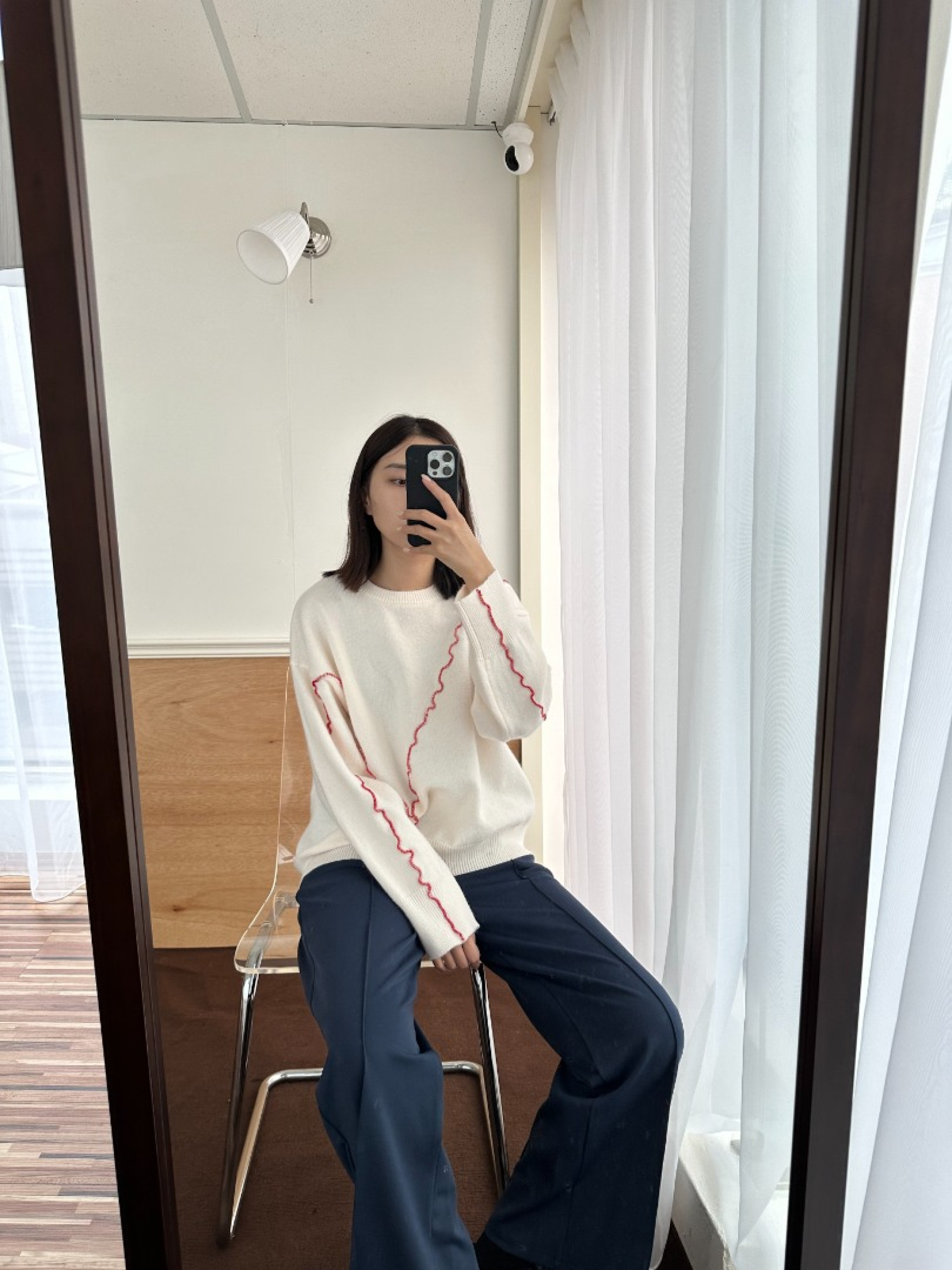 🇯🇵波浪紋路針織毛衣/兩色