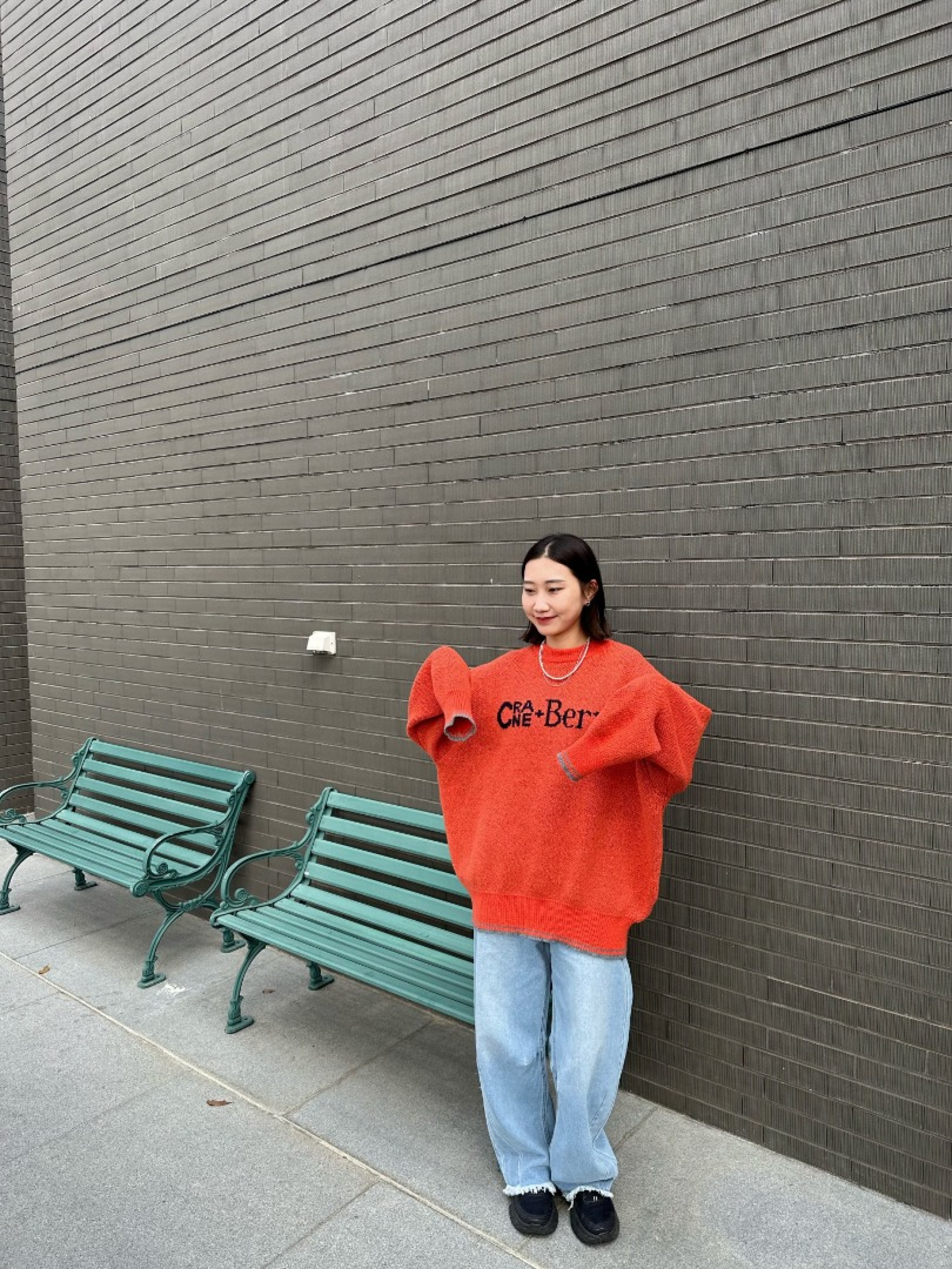 🇯🇵版型超讚下擺鬚邊牛仔褲/藍M&炭灰M