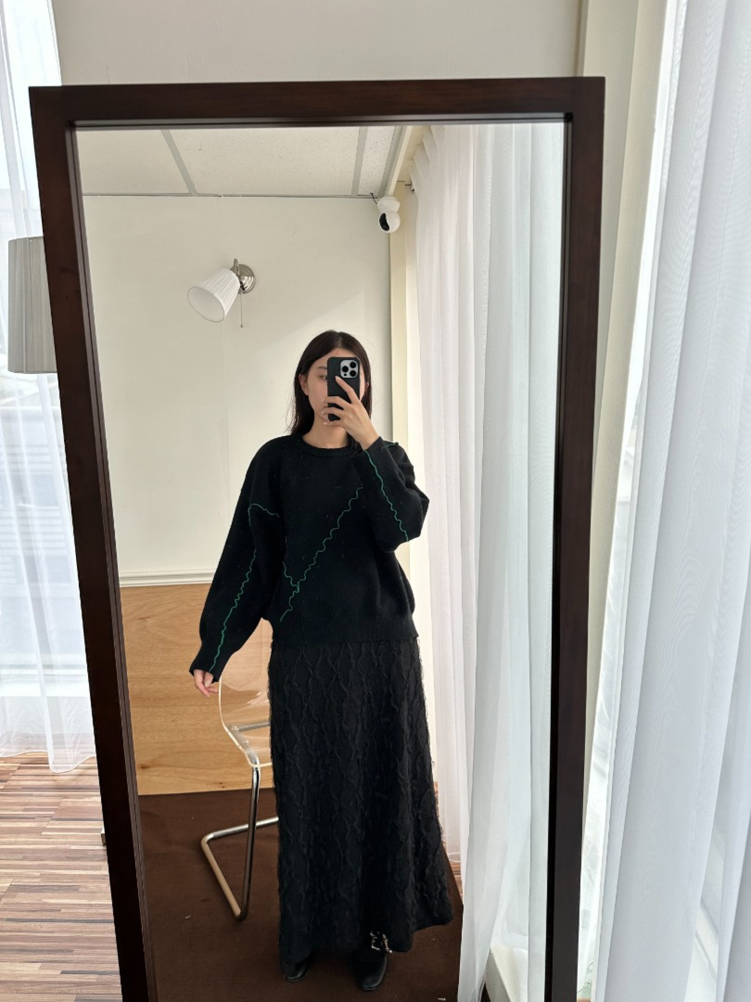 🇯🇵波浪紋路針織毛衣/兩色