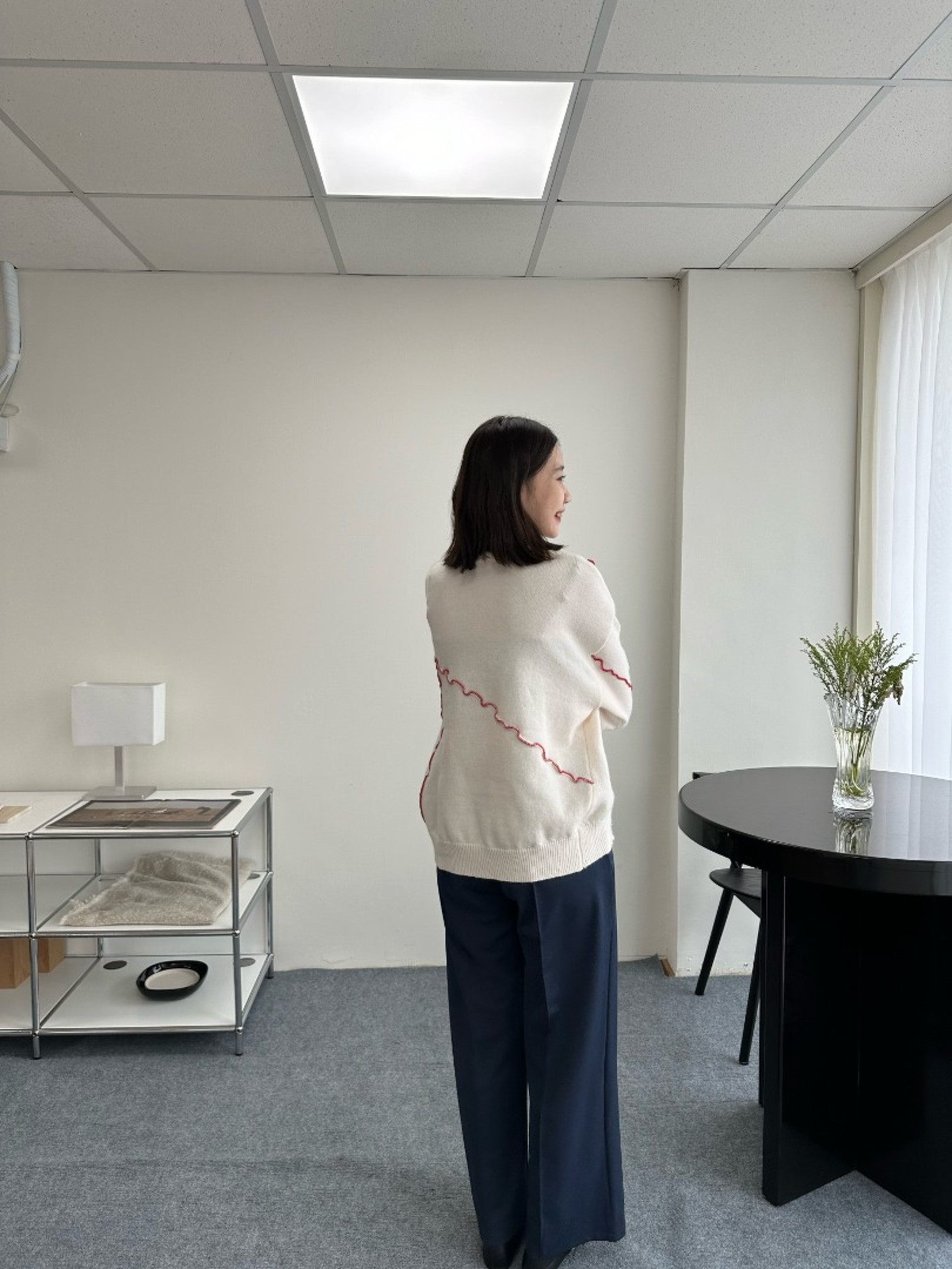 🇯🇵波浪紋路針織毛衣/兩色